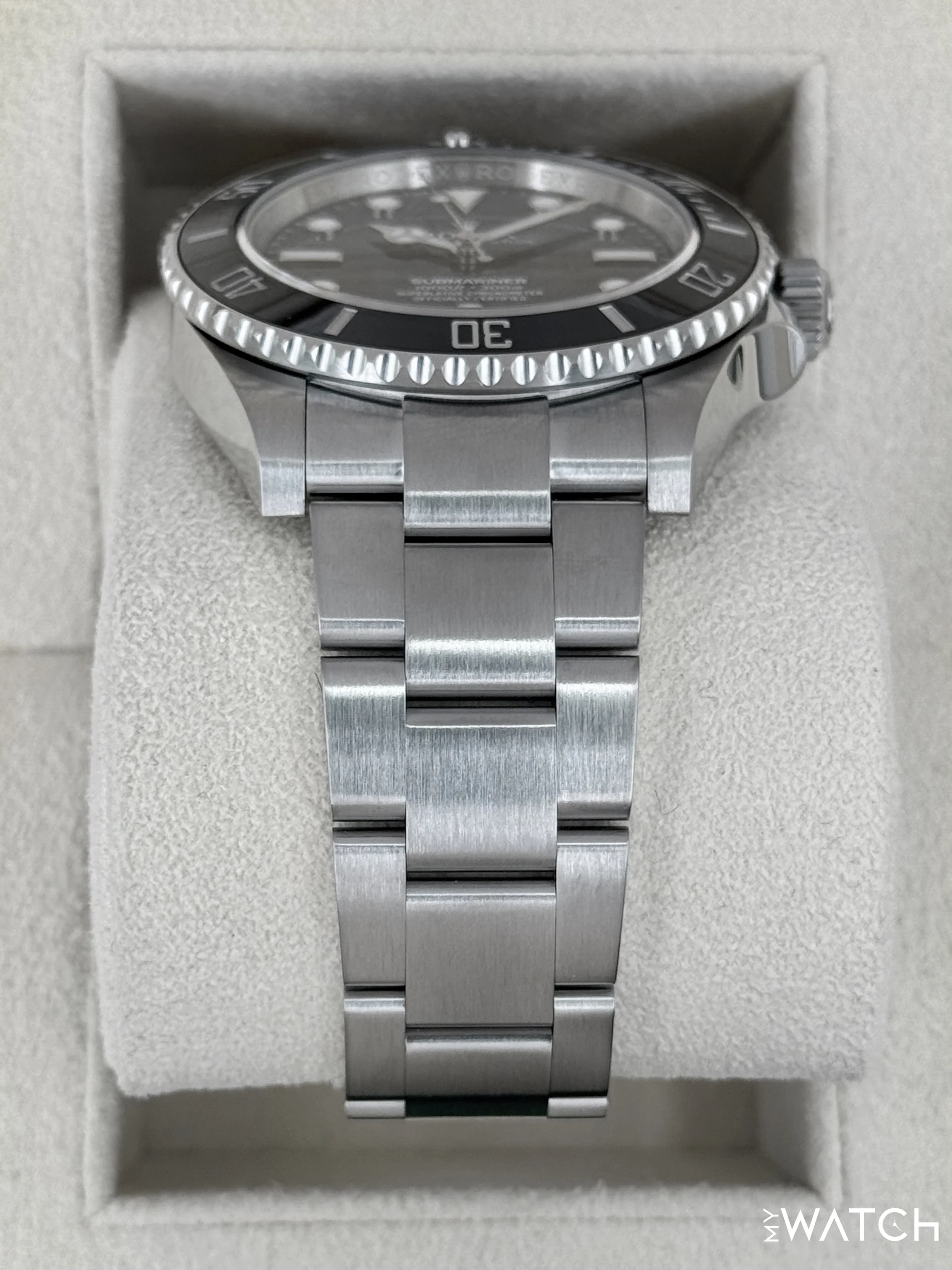 2025 Rolex Submariner 41mm 124060 Stainless Steel Black Dial - Image 3