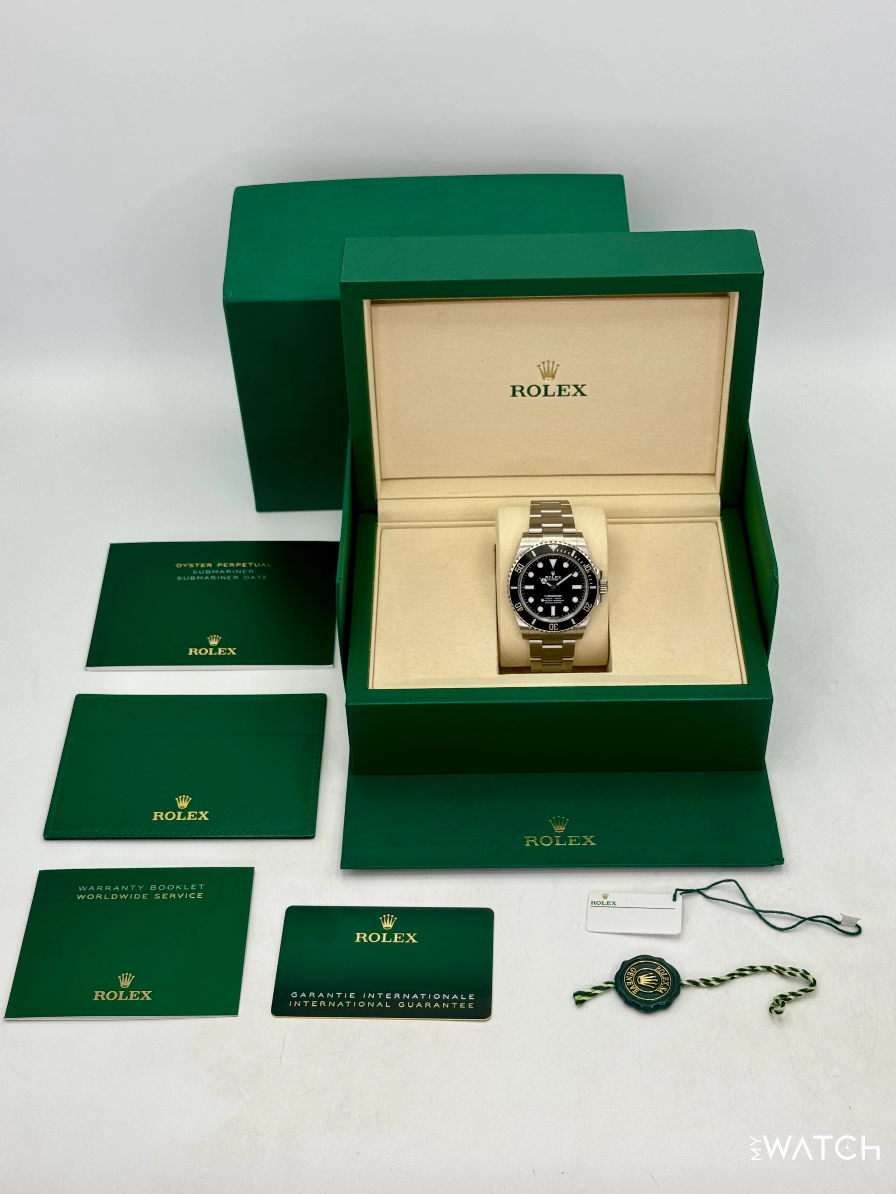 2025 Rolex Submariner 41mm 124060 Stainless Steel Black Dial - Image 10
