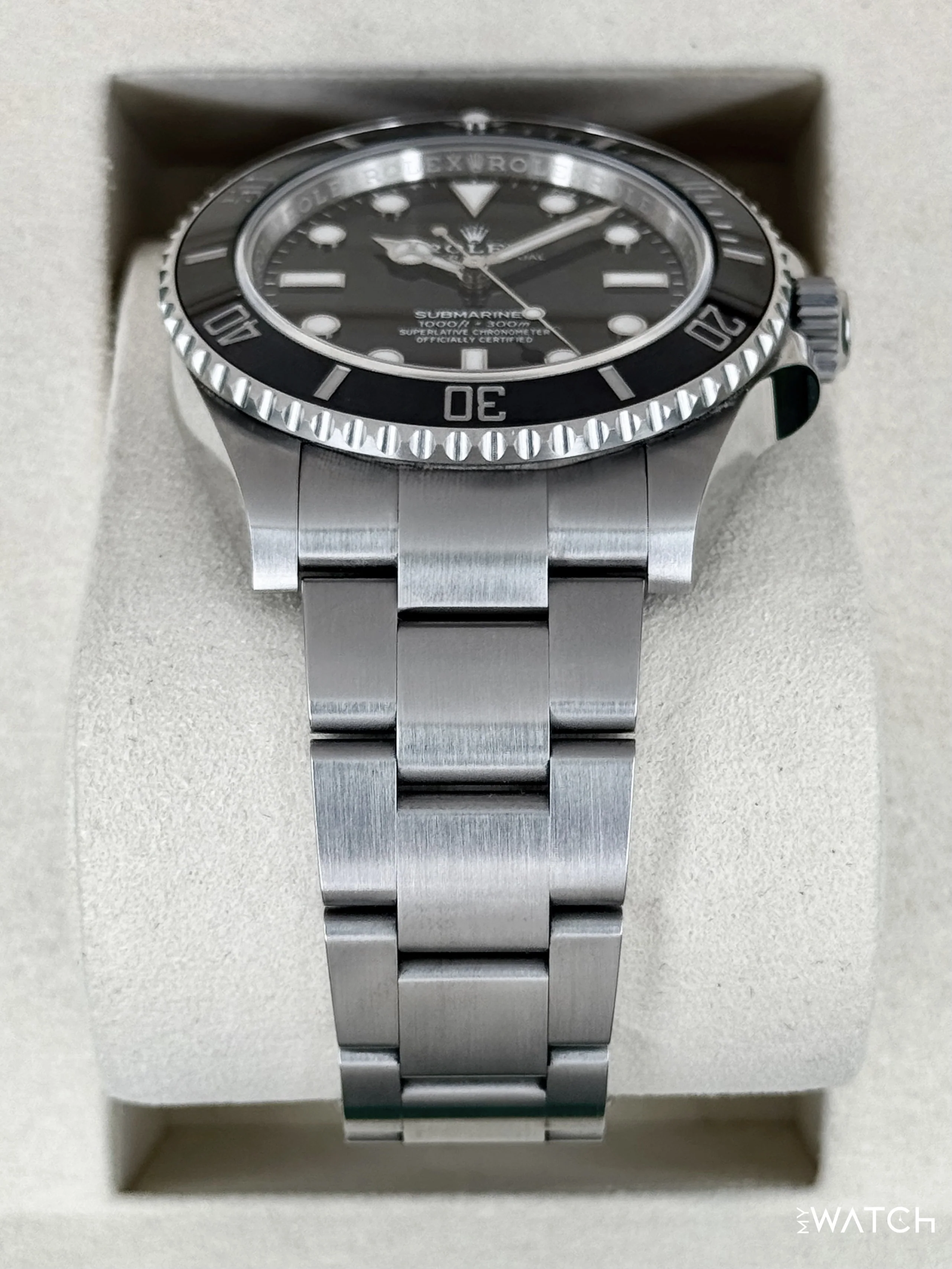 2025 Rolex Submariner 41mm 124060 Stainless Steel Black Dial - Image 3