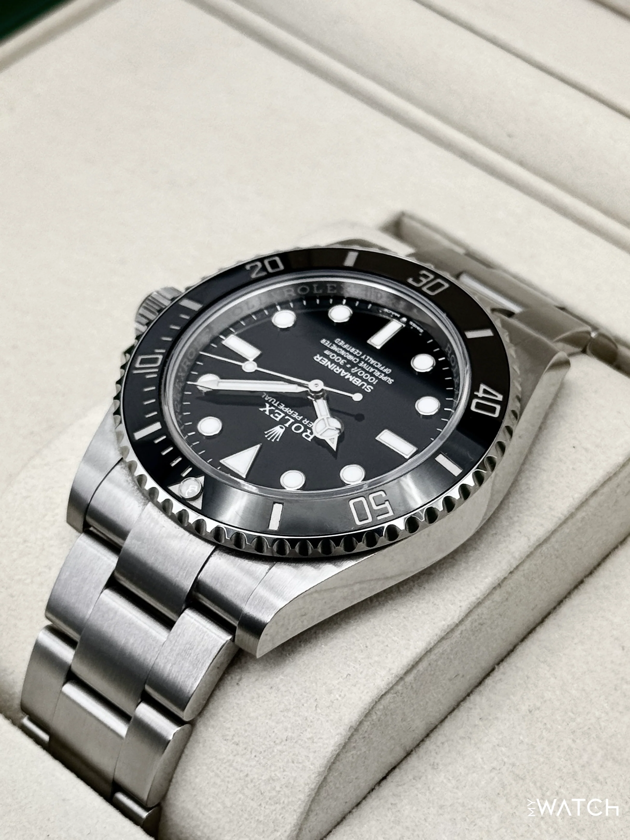 2025 Rolex Submariner 41mm 124060 Stainless Steel Black Dial - Image 7