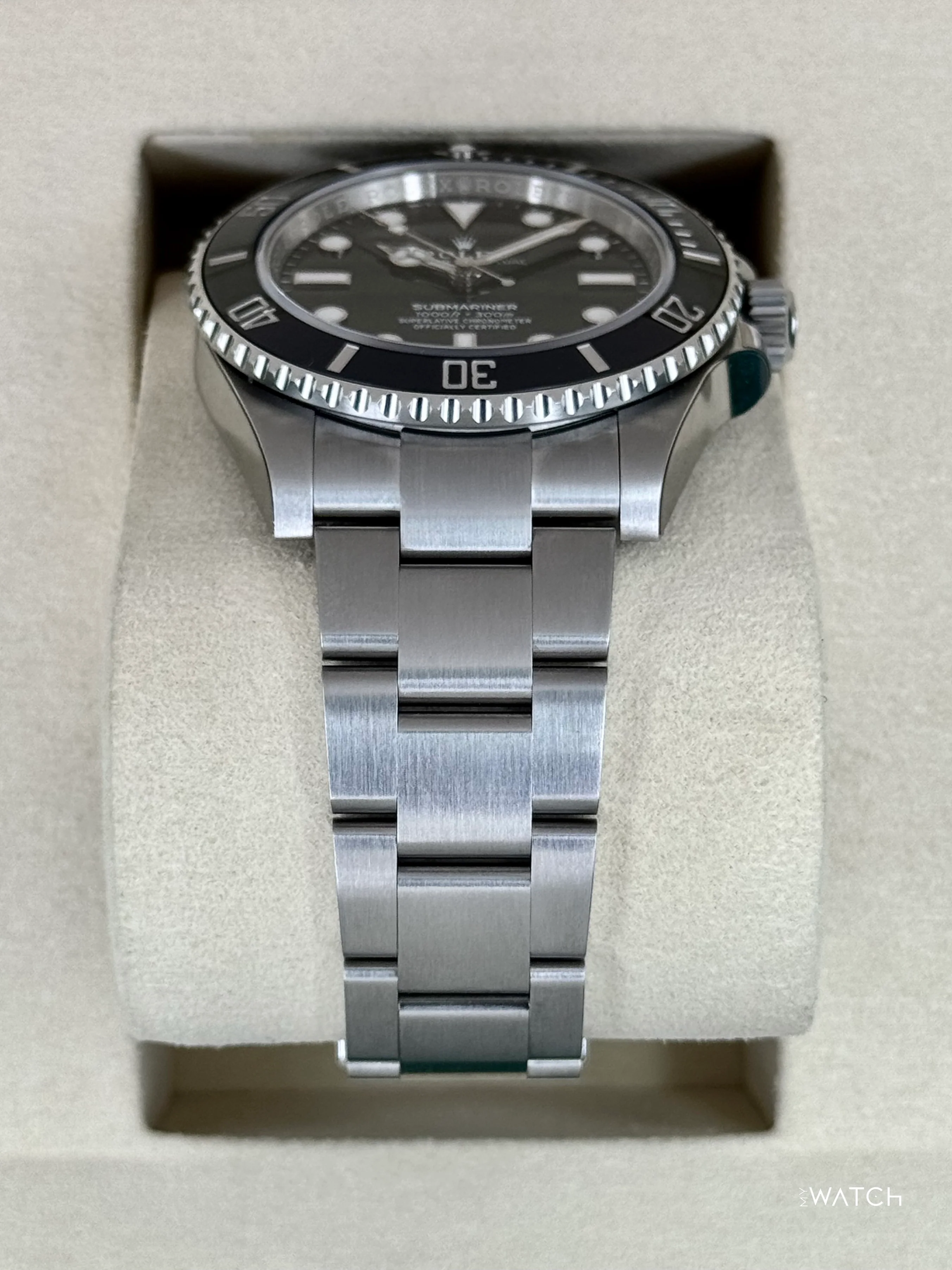 2025 Rolex Submariner 41mm 124060 Stainless Steel Black Dial - Image 3