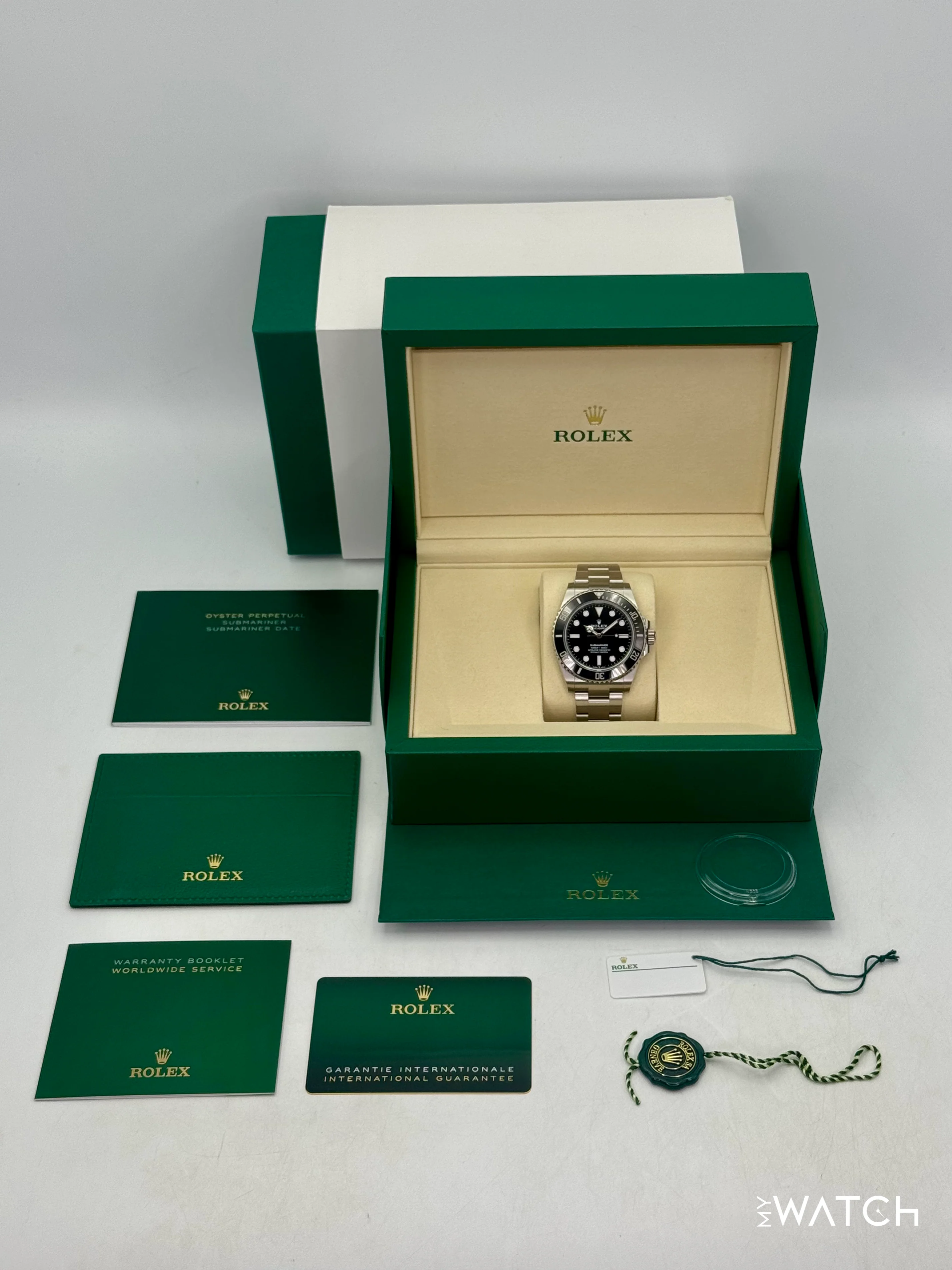 2025 Rolex Submariner 41mm 124060 Stainless Steel Black Dial - Image 10