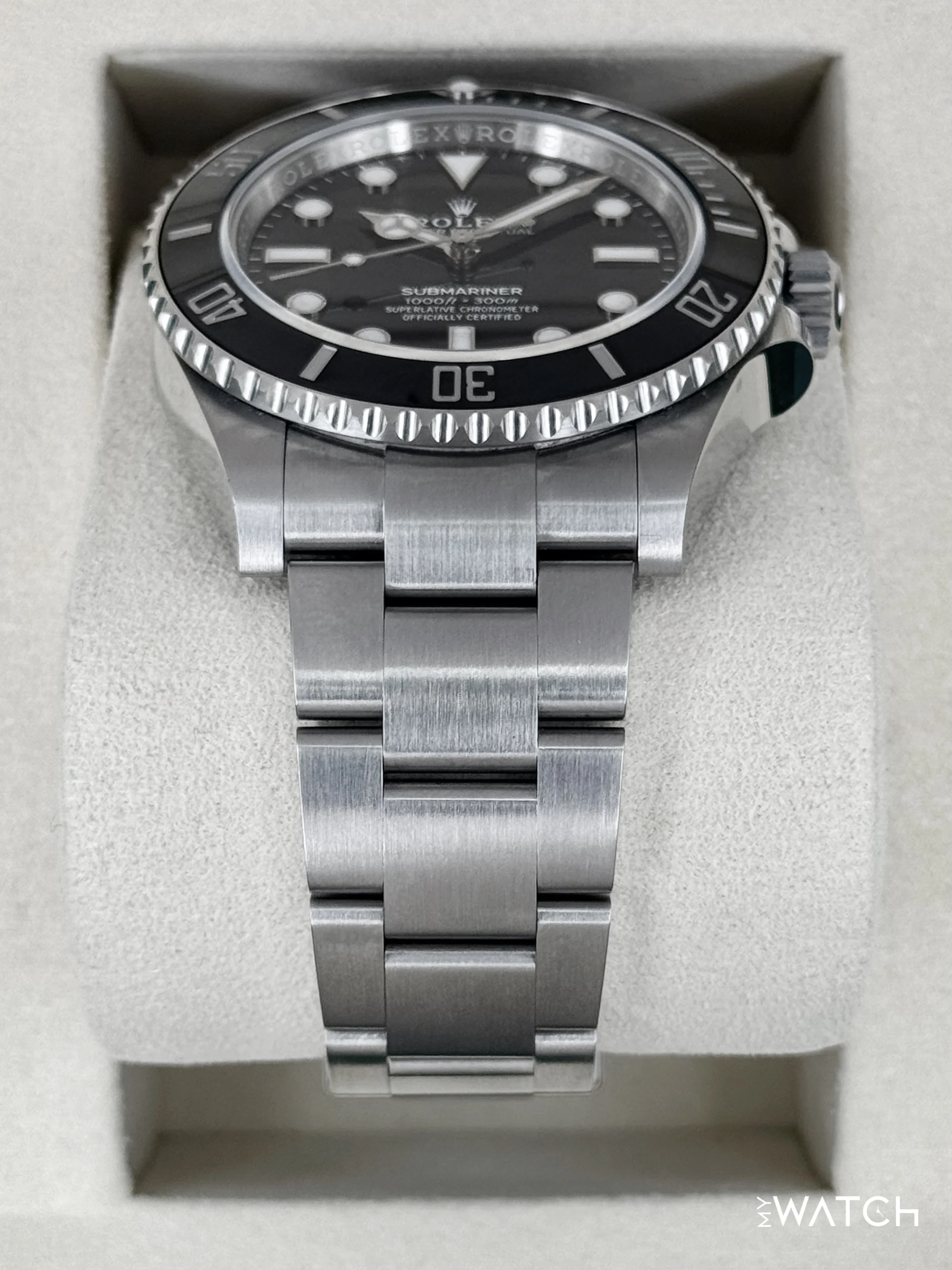 2025 Rolex Submariner 41mm 124060 Stainless Steel Black Dial - Image 3