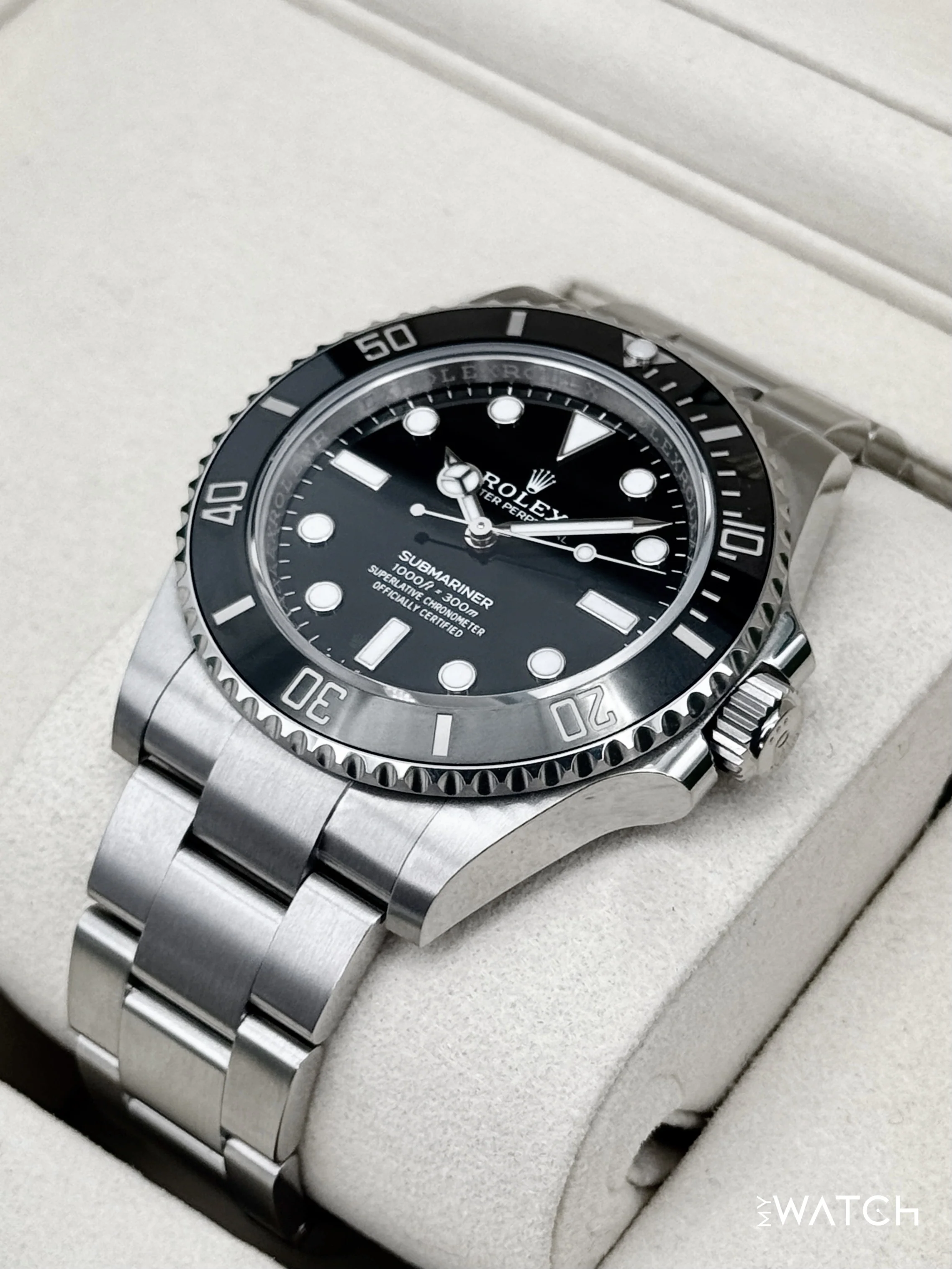 2025 Rolex Submariner 41mm 124060 Stainless Steel Black Dial - Image 5