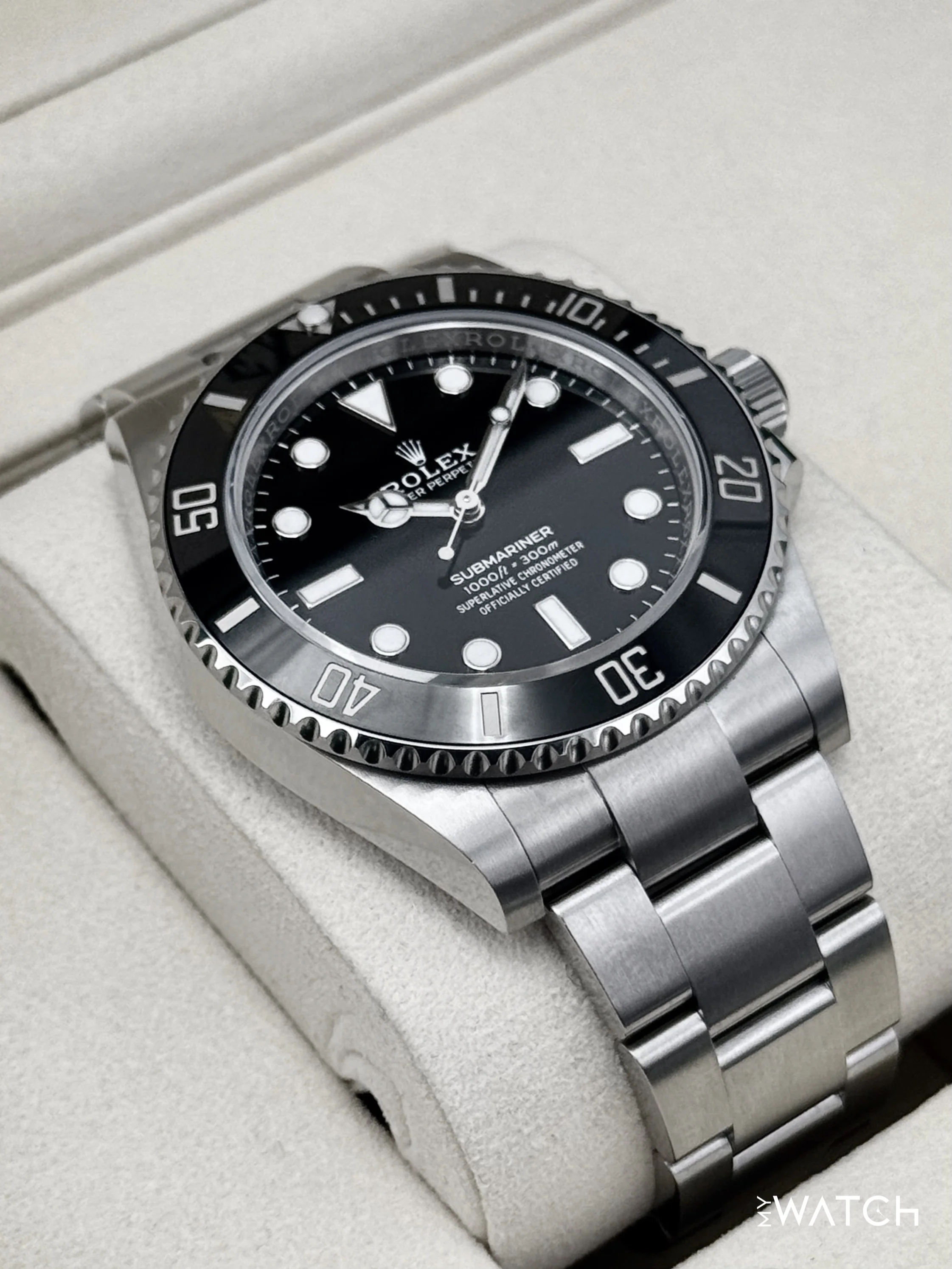 2025 Rolex Submariner 41mm 124060 Stainless Steel Black Dial - Image 6