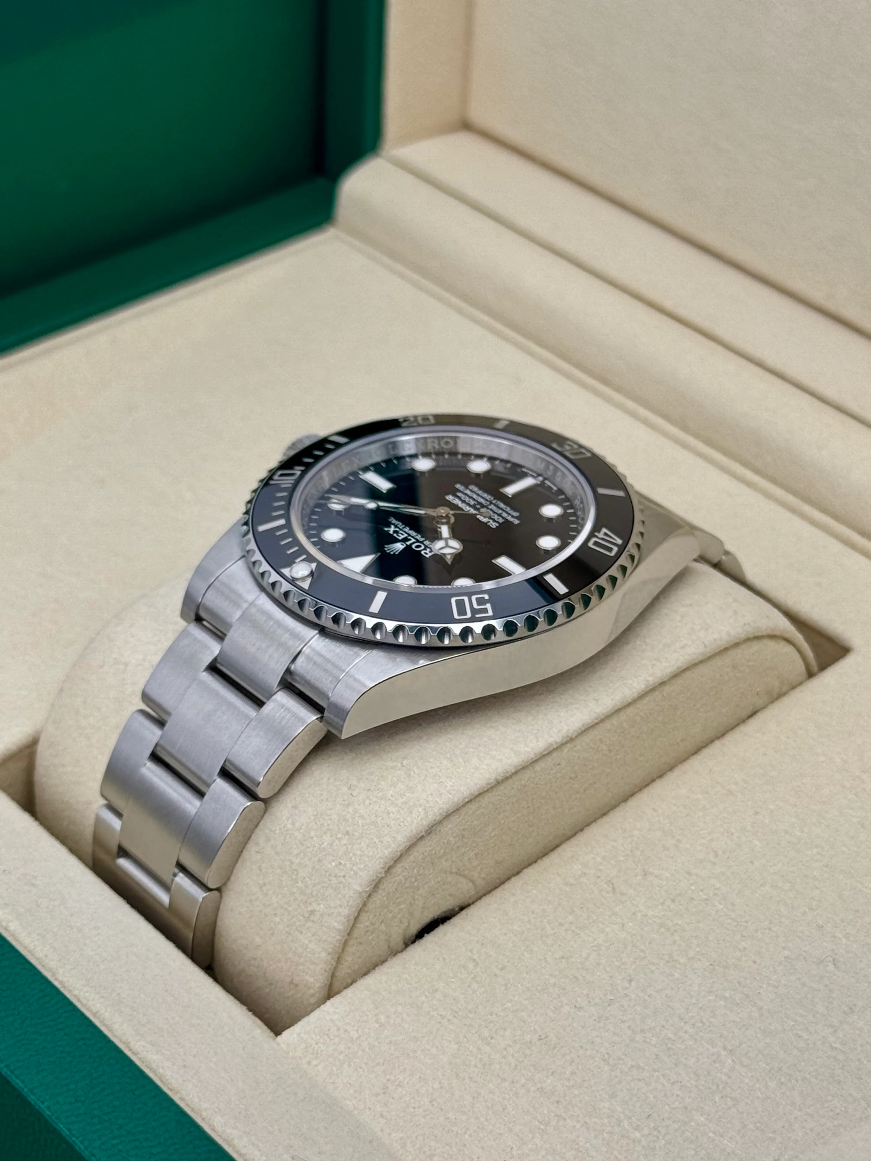 2025 Rolex Submariner 41mm 124060 Stainless Steel Black Dial - Image 7