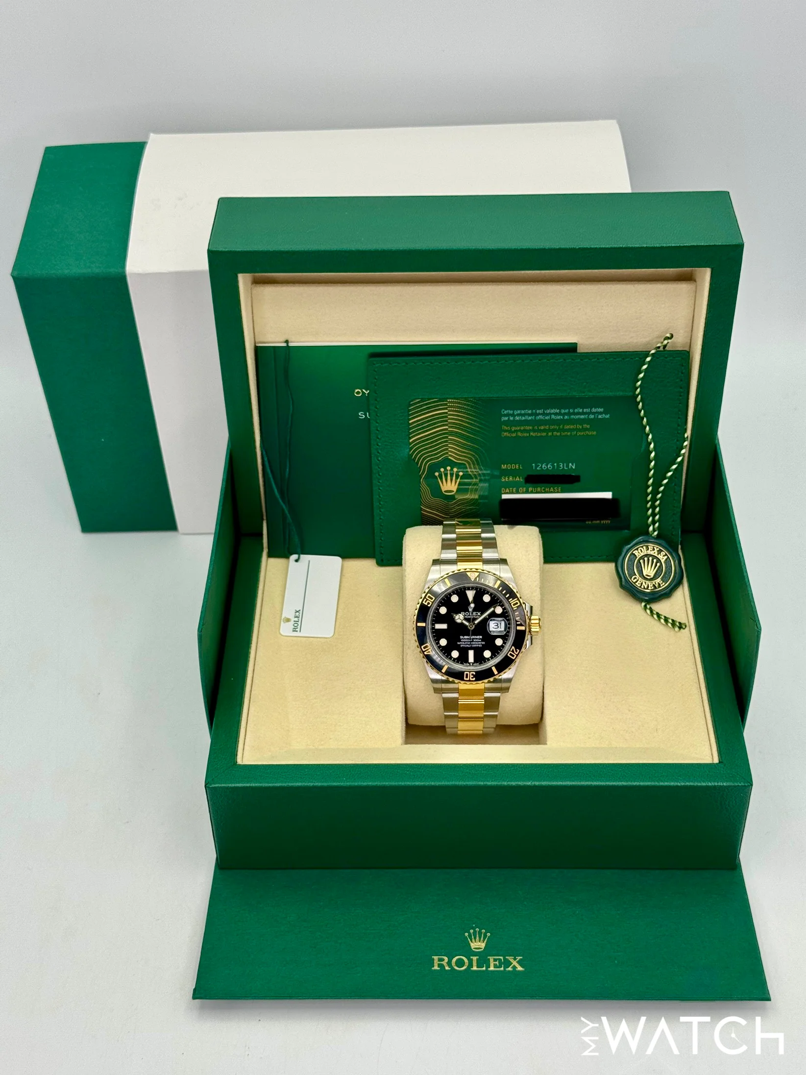2025 Rolex Submariner 41mm 126613LN Two-Tone Black Dial - Image 9