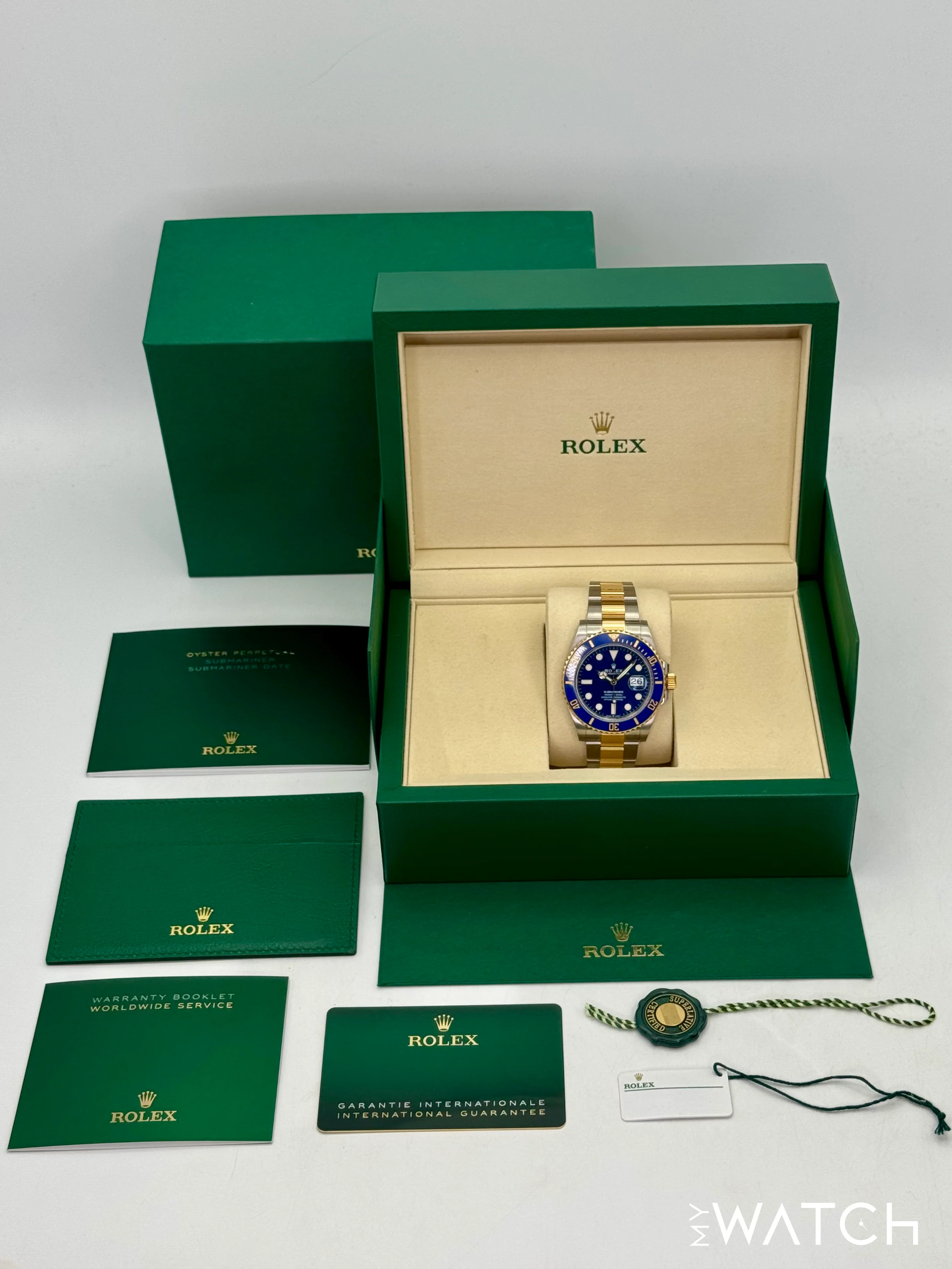 2025 Rolex Submariner "Bluesy" 41mm 126613LB Two-Tone Blue Dial - Image 10