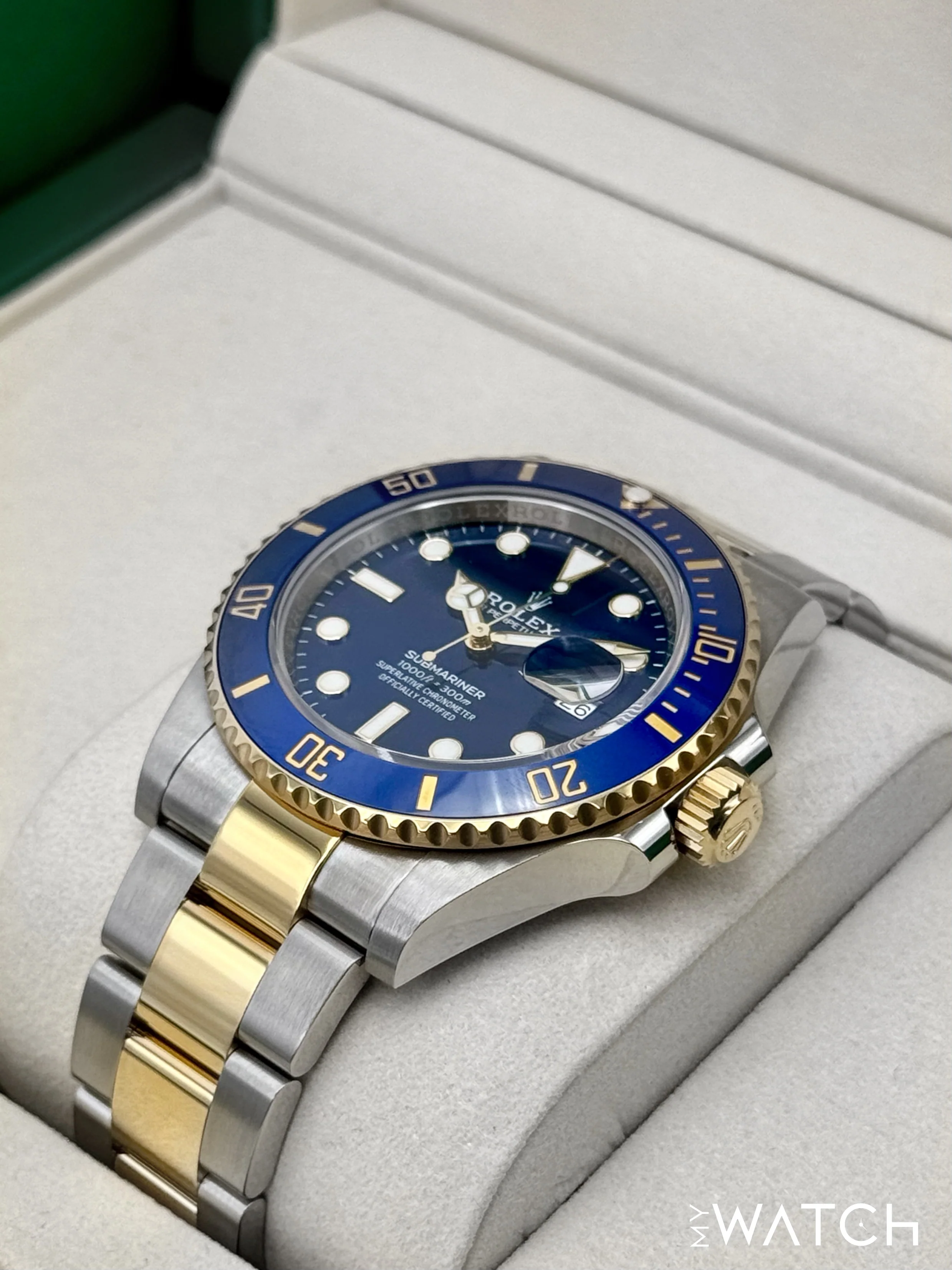 2025 Rolex Submariner "Bluesy" 41mm 126613LB Two-Tone Blue Dial - Image 5