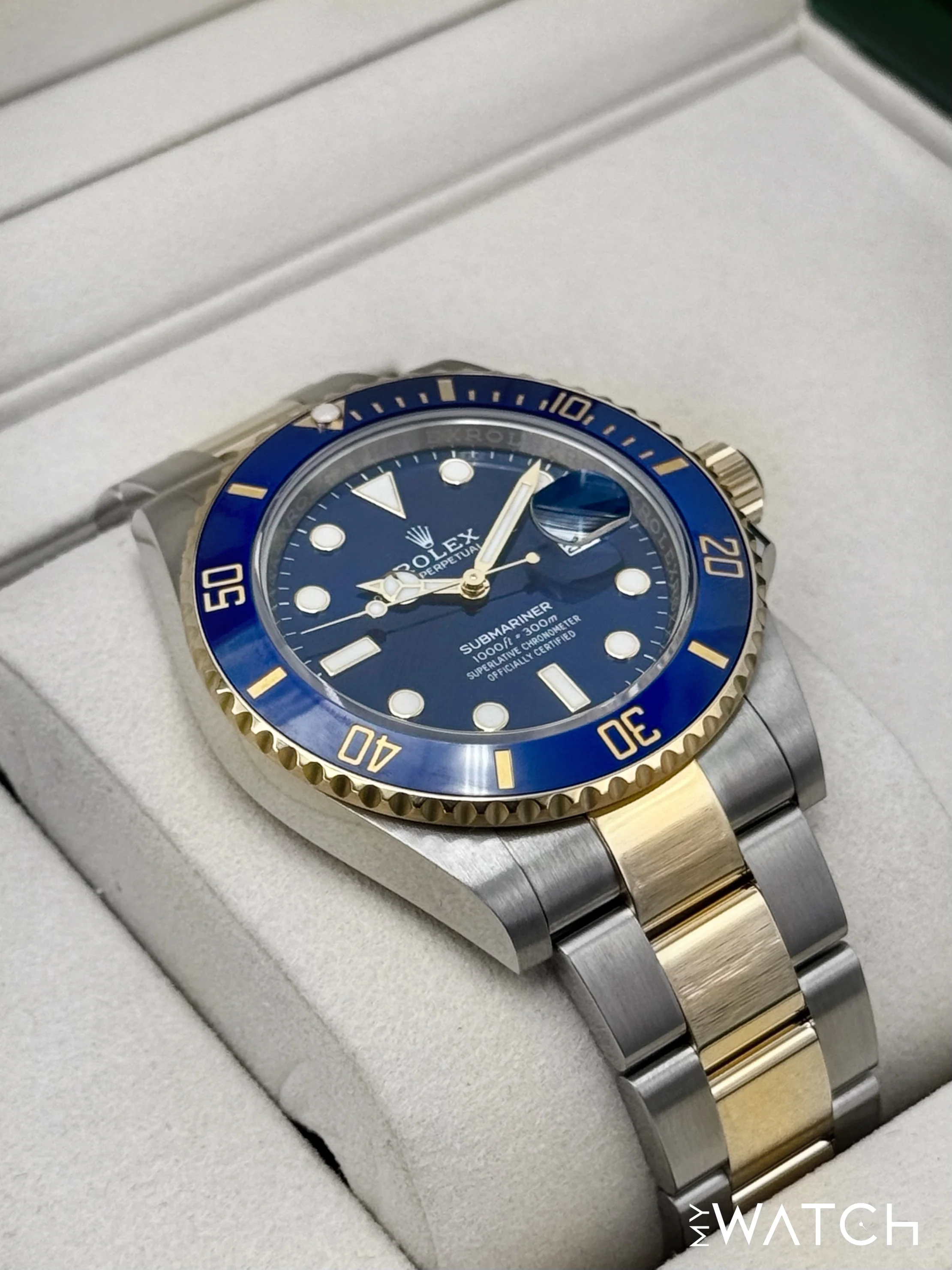 2025 Rolex Submariner "Bluesy" 41mm 126613LB Two-Tone Blue Dial - Image 6