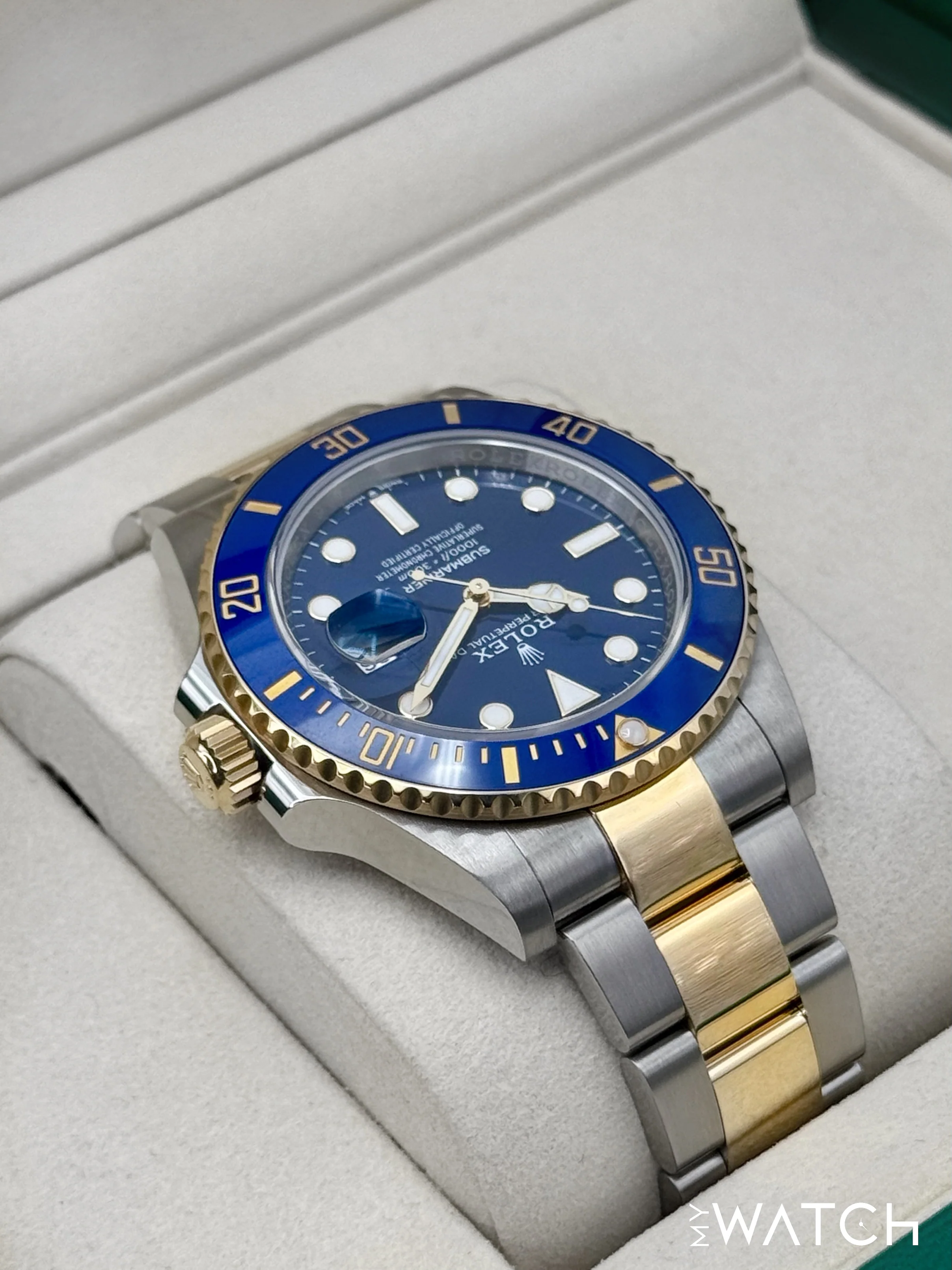 2025 Rolex Submariner "Bluesy" 41mm 126613LB Two-Tone Blue Dial - Image 8