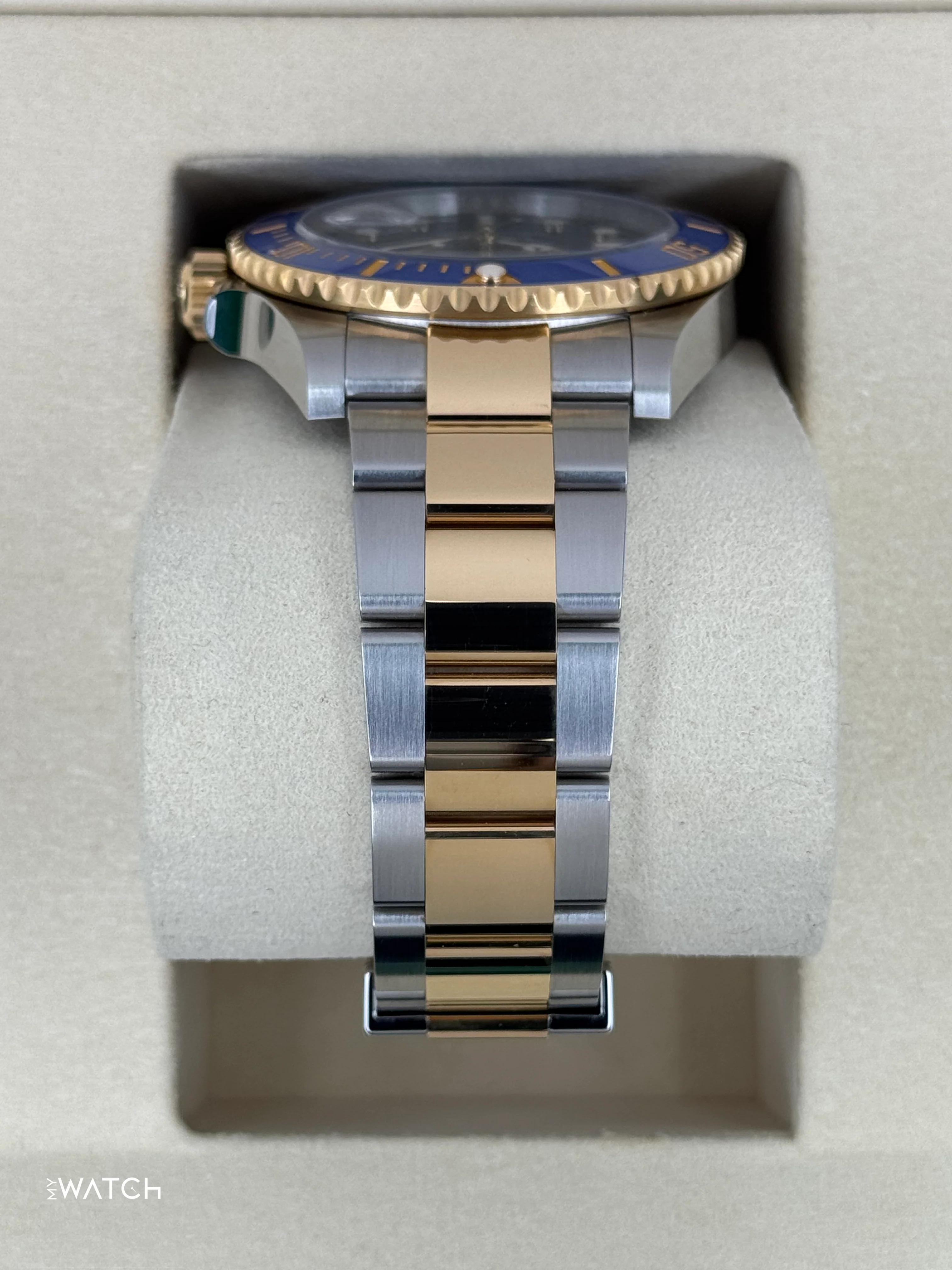 2025 Rolex Submariner "Bluesy" 41mm 126613LB Two-Tone Blue Dial - Image 4