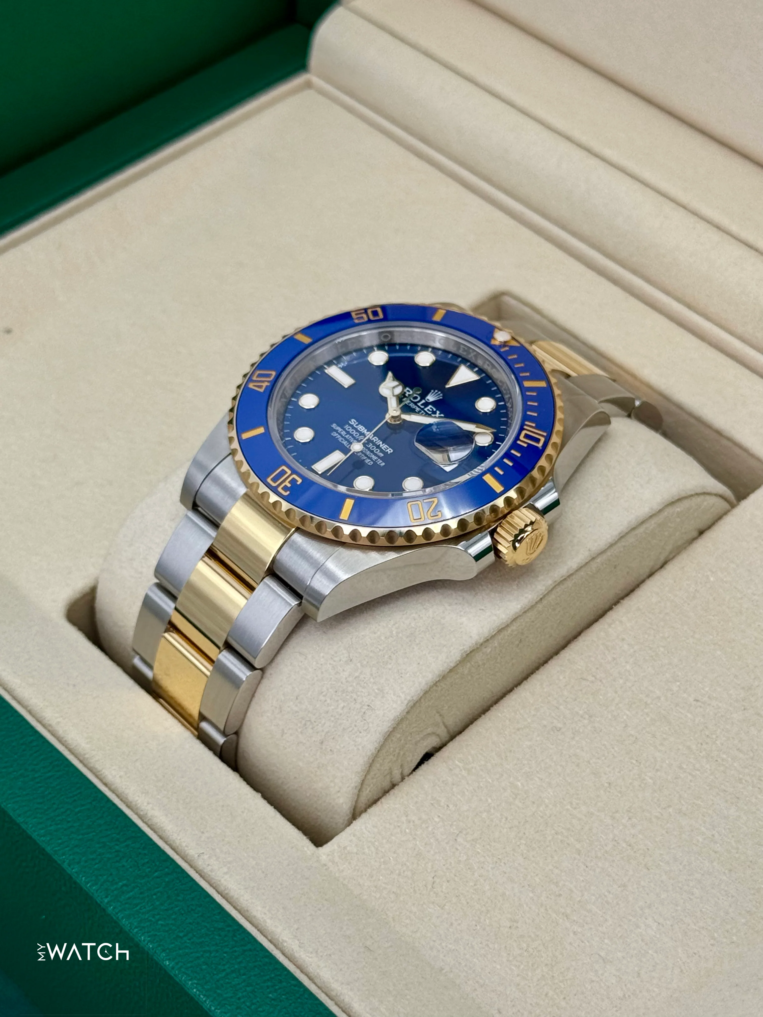 2025 Rolex Submariner "Bluesy" 41mm 126613LB Two-Tone Blue Dial - Image 5