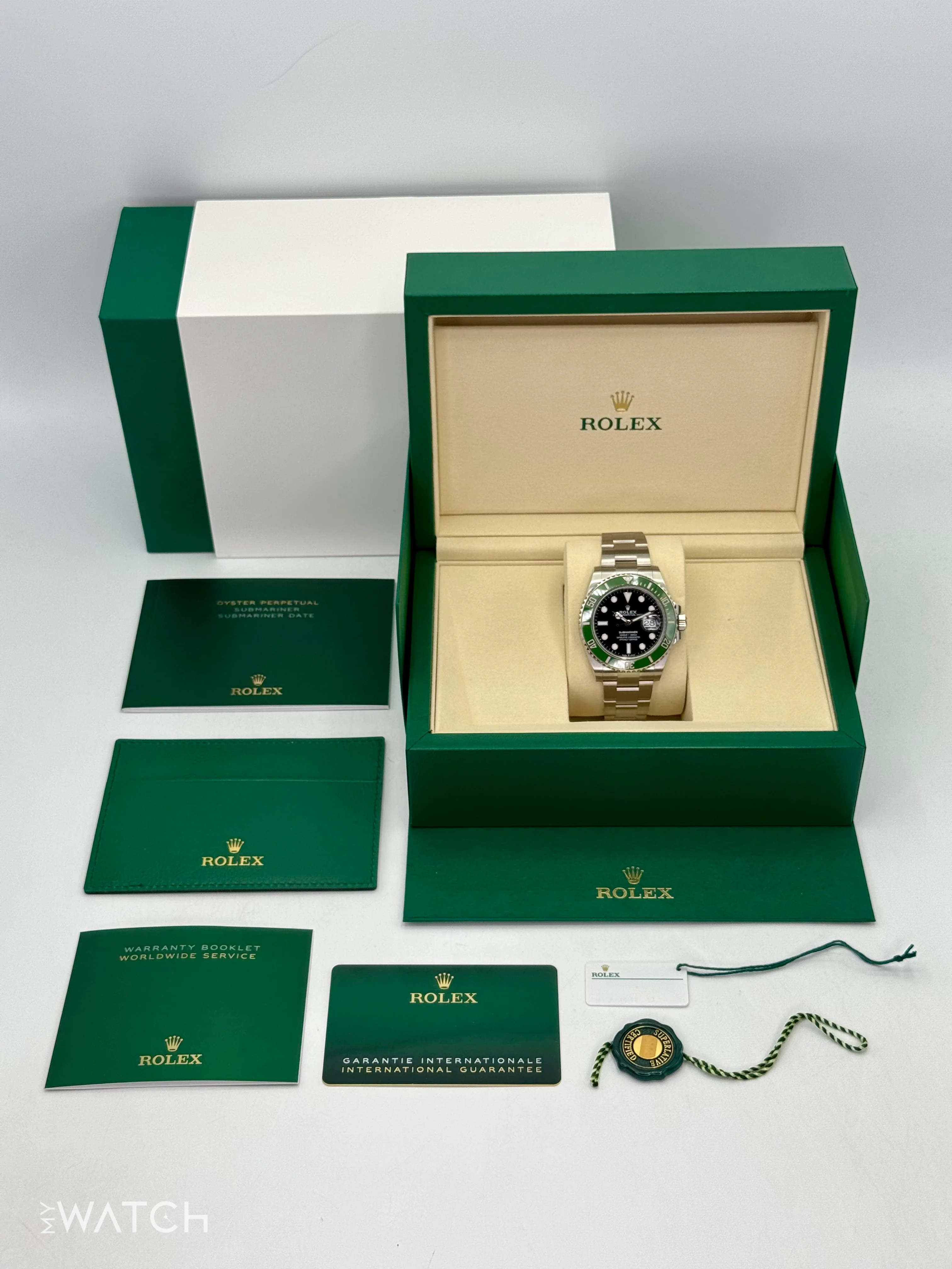 New 2025 Rolex Submariner "Starbucks" 41mm 126610LV Black Dial - Image 7