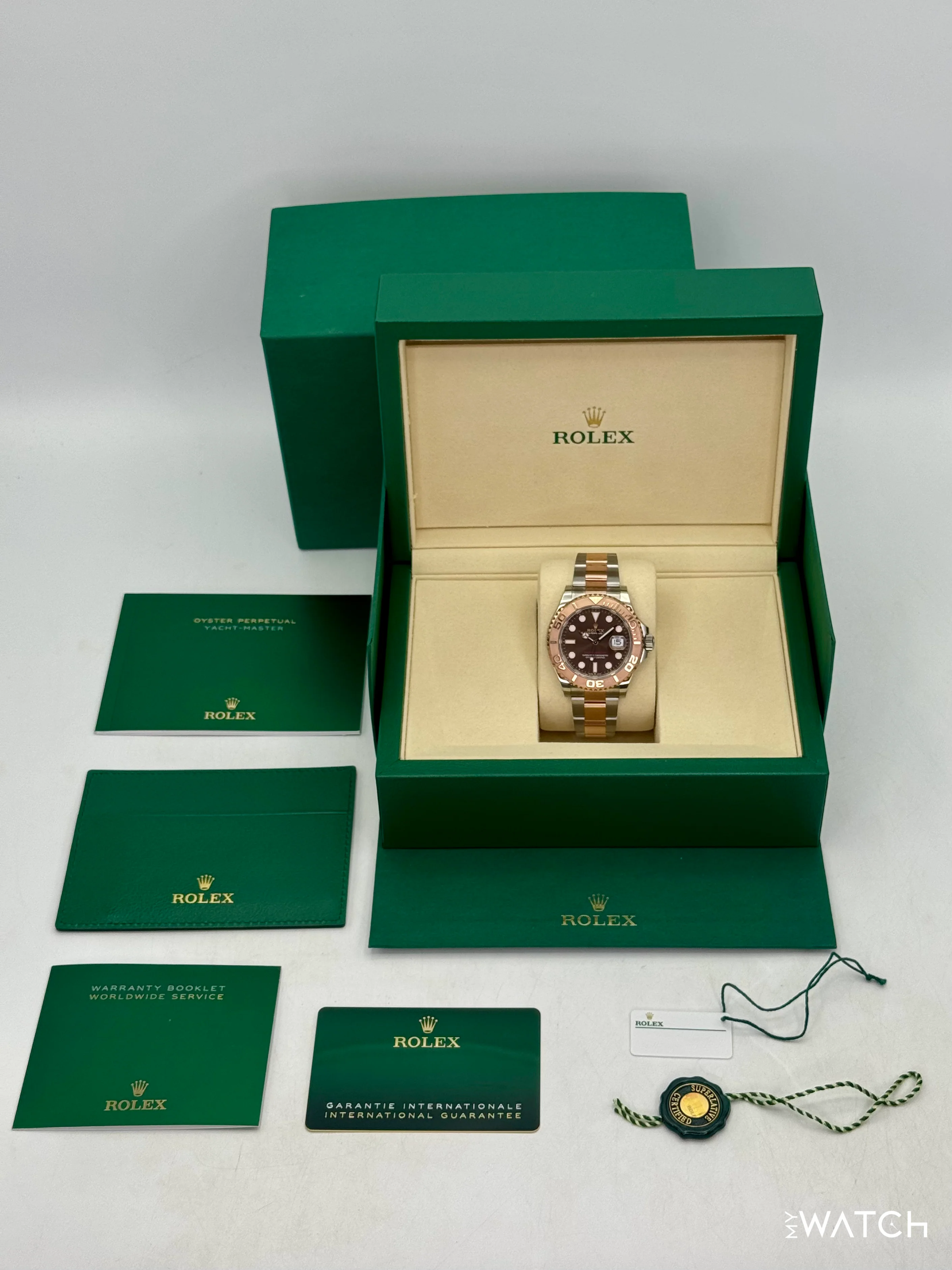 2025 Rolex Yacht-Master 40mm 126621 Two-Tone Chocolate Dial - Image 10