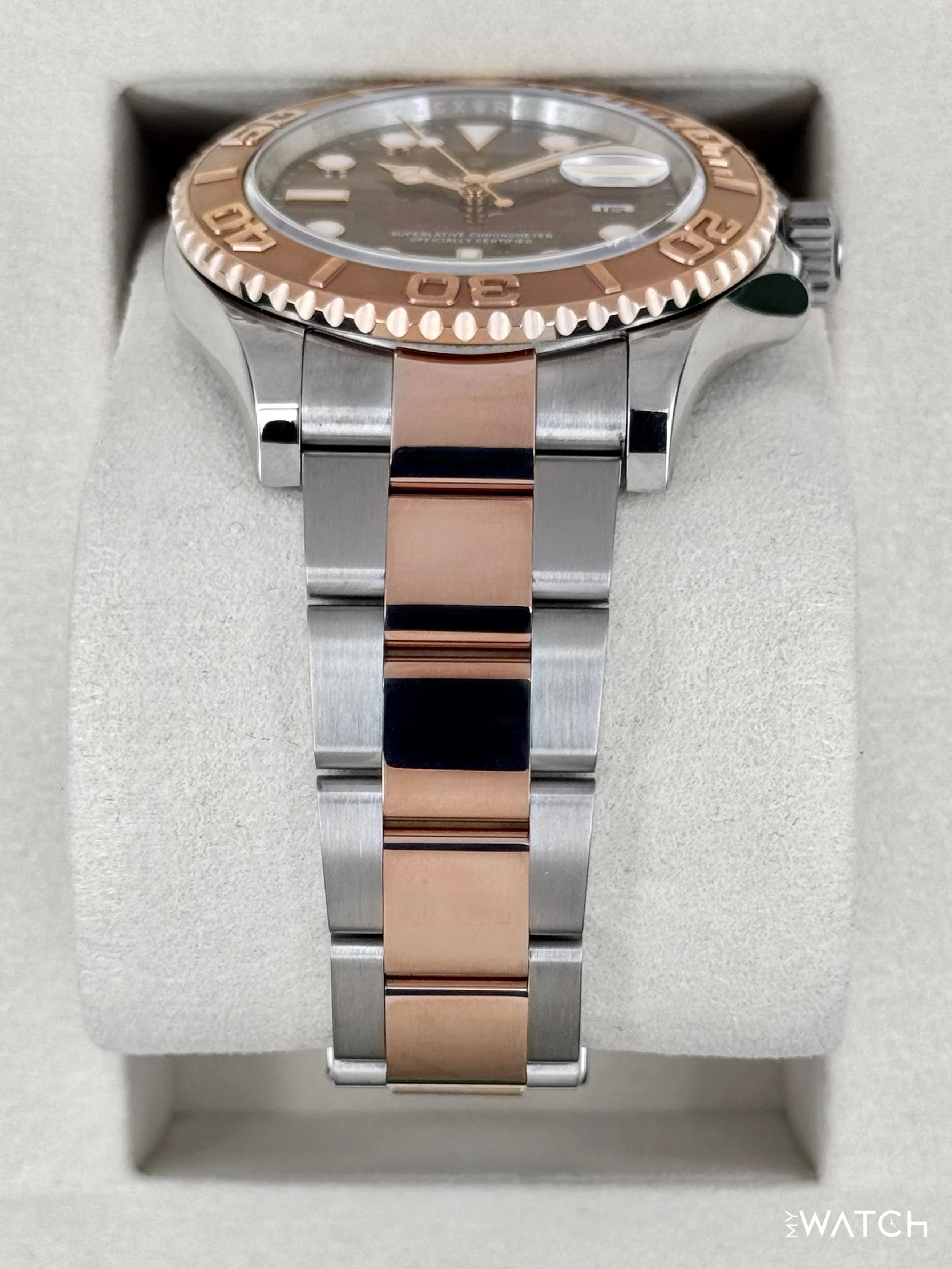 2025 Rolex Yacht-Master 40mm 126621 Two-Tone Chocolate Dial - Image 3