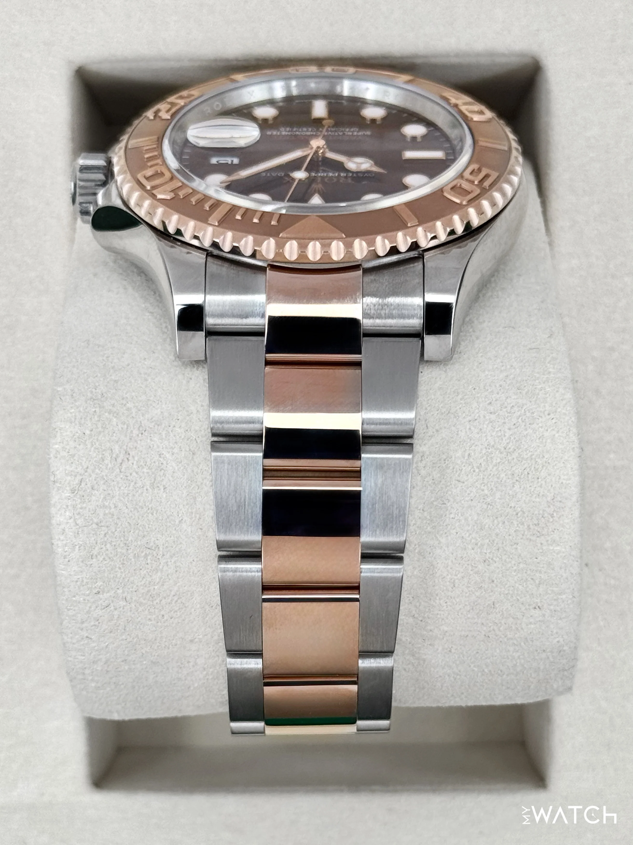 2025 Rolex Yacht-Master 40mm 126621 Two-Tone Chocolate Dial - Image 4