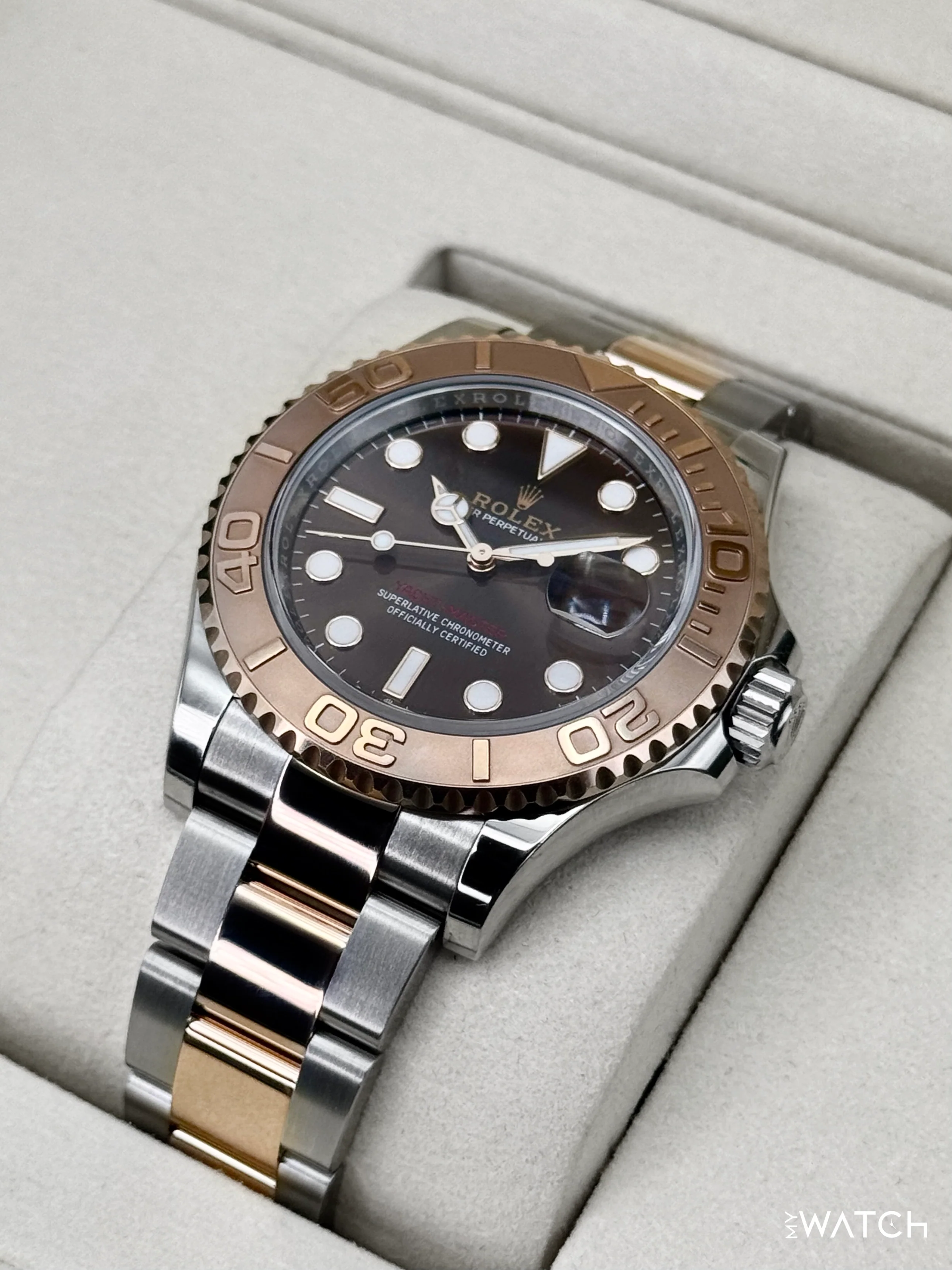 2025 Rolex Yacht-Master 40mm 126621 Two-Tone Chocolate Dial - Image 5