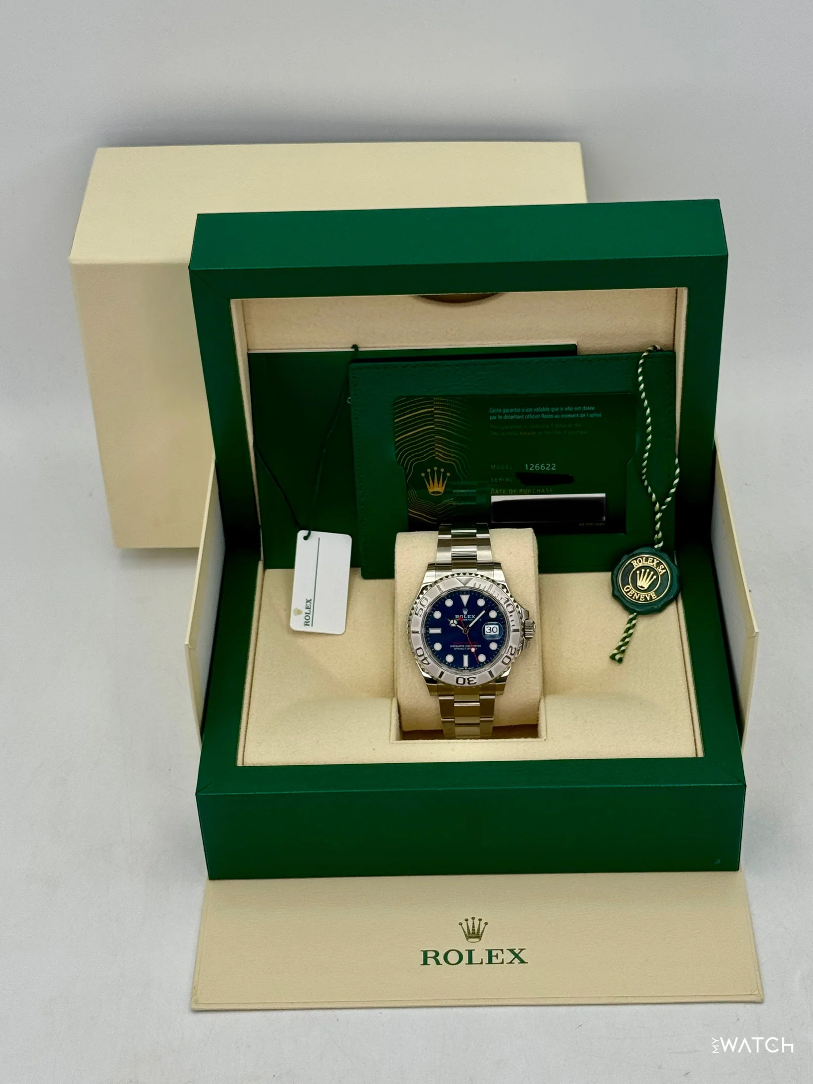 2025 Rolex Yacht-Master 40mm 126622 Blue Dial - Image 9