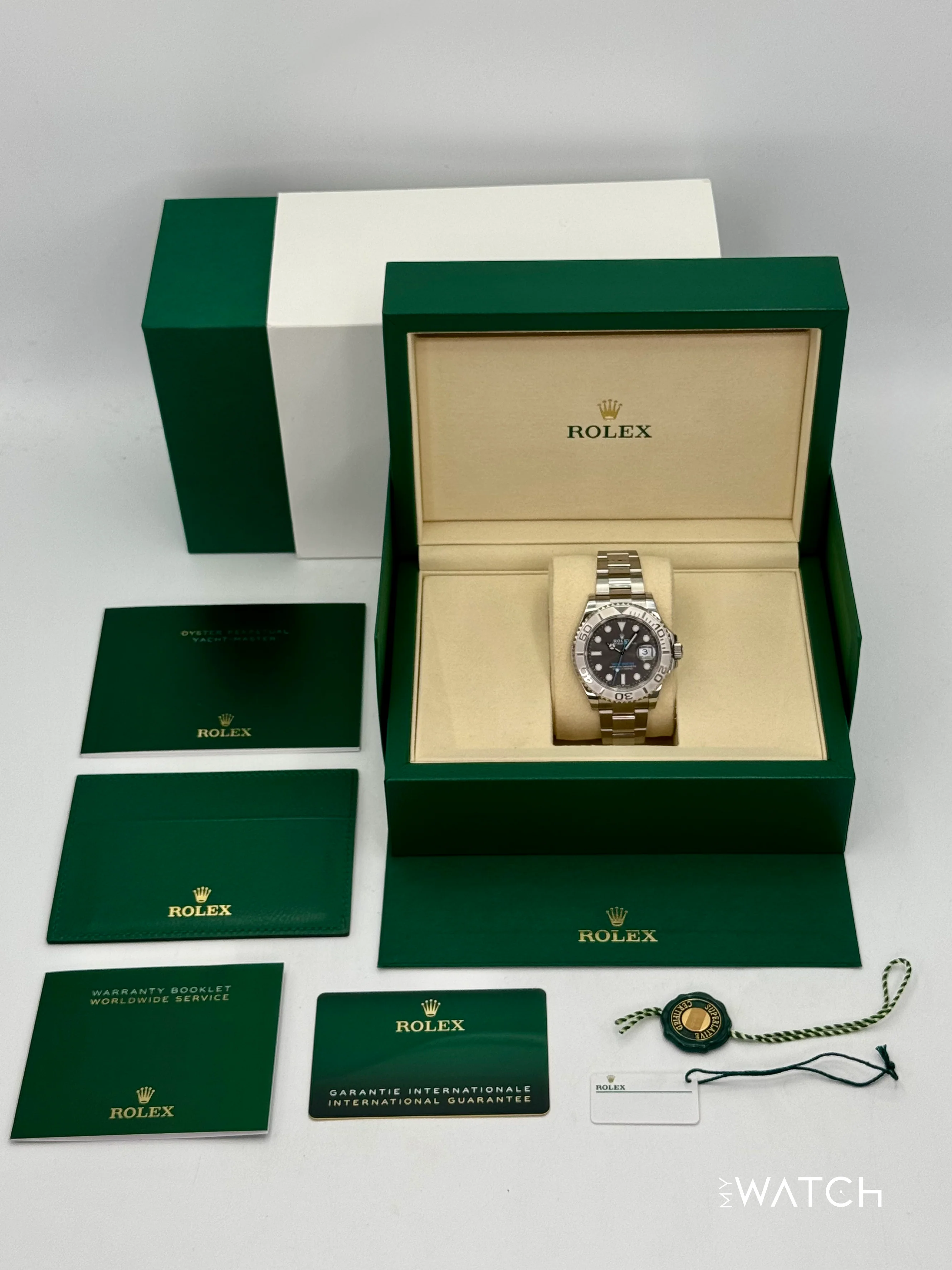 2025 Rolex Yacht-Master 40mm 126622 Stainless Steel Rhodium Dial - Image 10