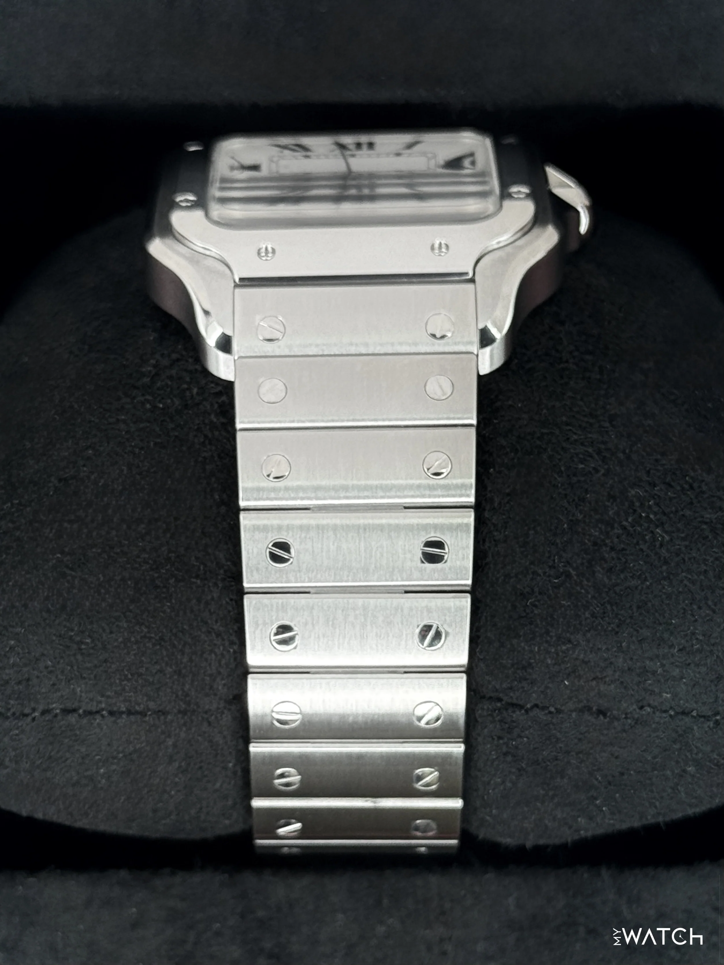 2025 Cartier Santos De Cartier 39.8mm WSSA0018 Stainless Steel White Dial - Image 3