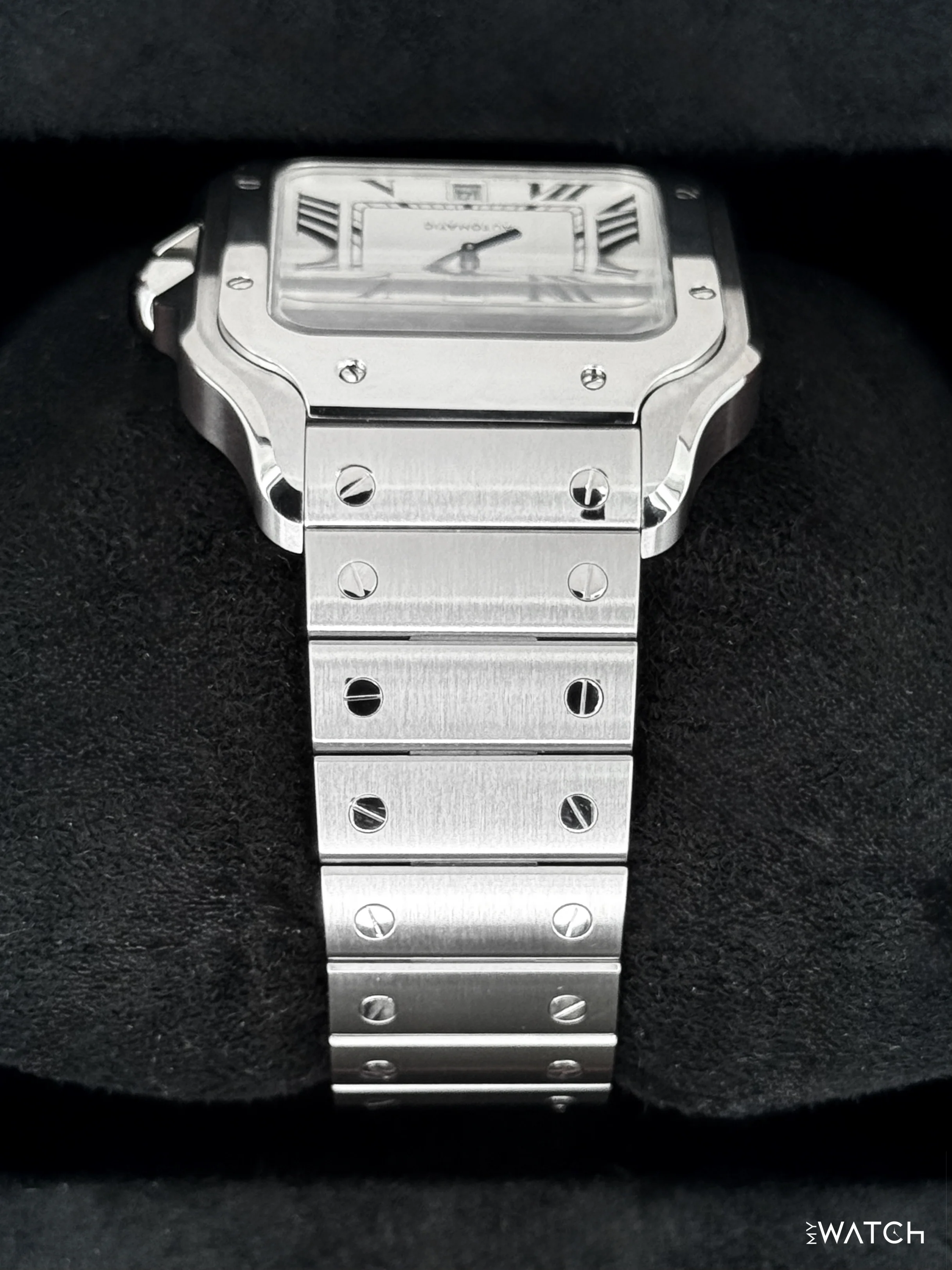 2025 Cartier Santos De Cartier 39.8mm WSSA0018 Stainless Steel White Dial - Image 4