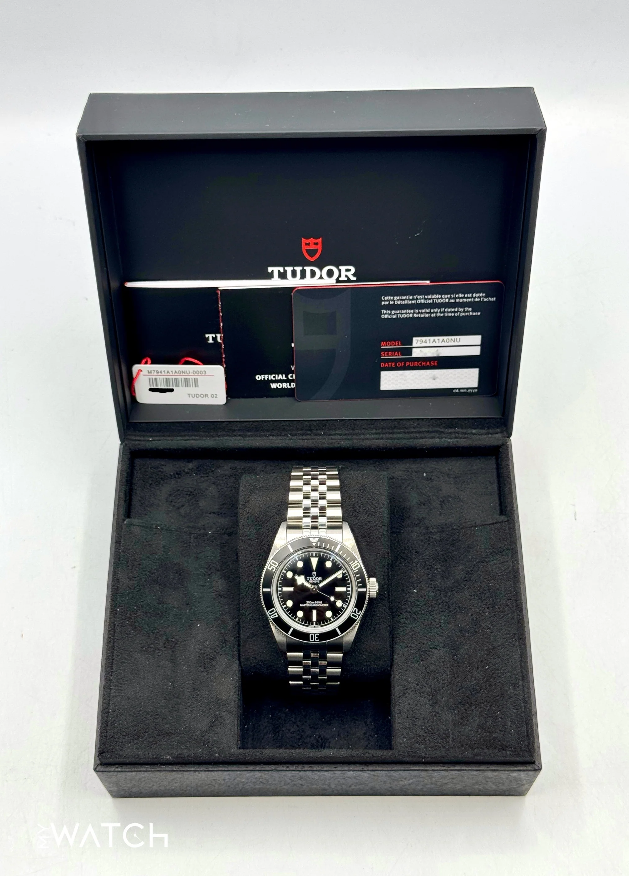 2025 Tudor Black Bay Heritage 41mm 7941A1A0NU Stainless Steel Black Dial - Image 9