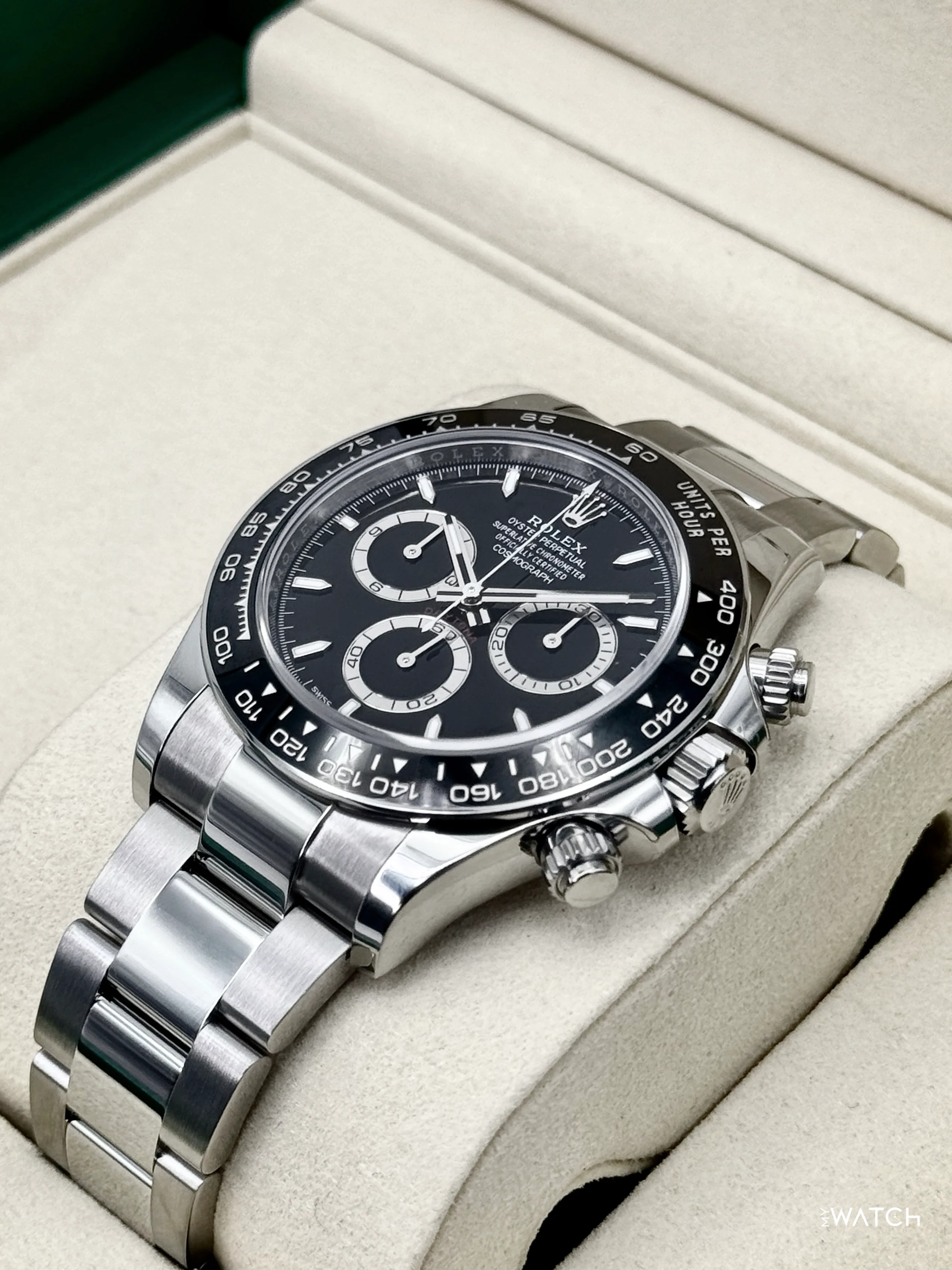 2026 Rolex Daytona 40mm 126500LN Stainless Steel Black Dial - Image 5