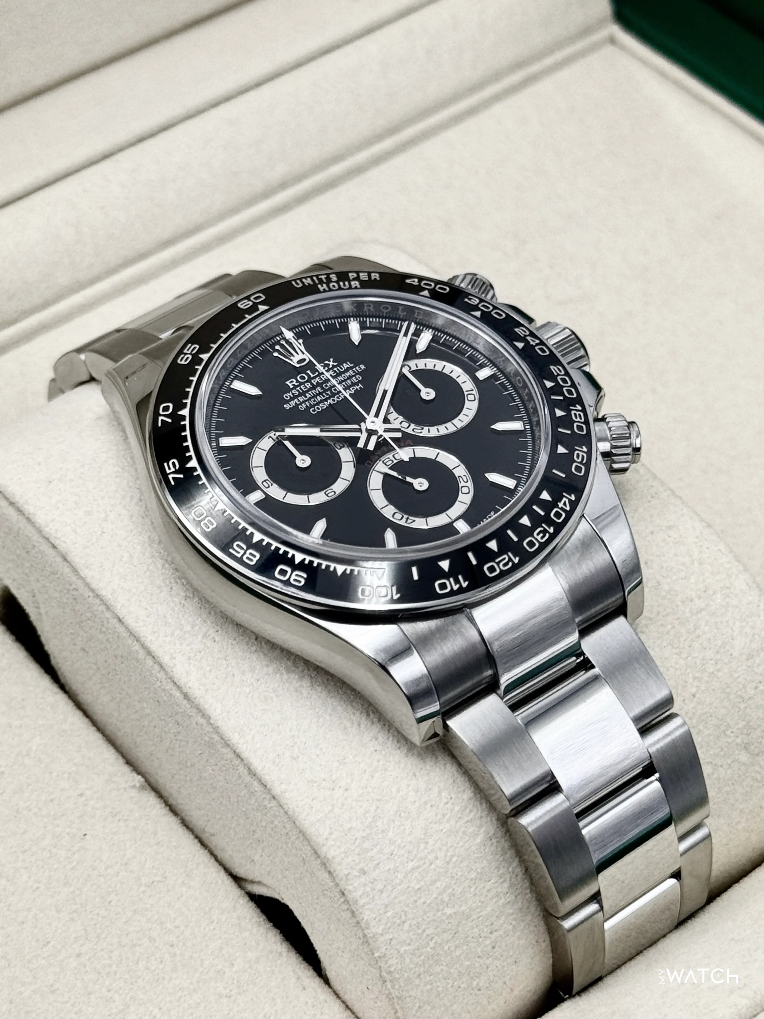 2026 Rolex Daytona 40mm 126500LN Stainless Steel Black Dial - Image 6