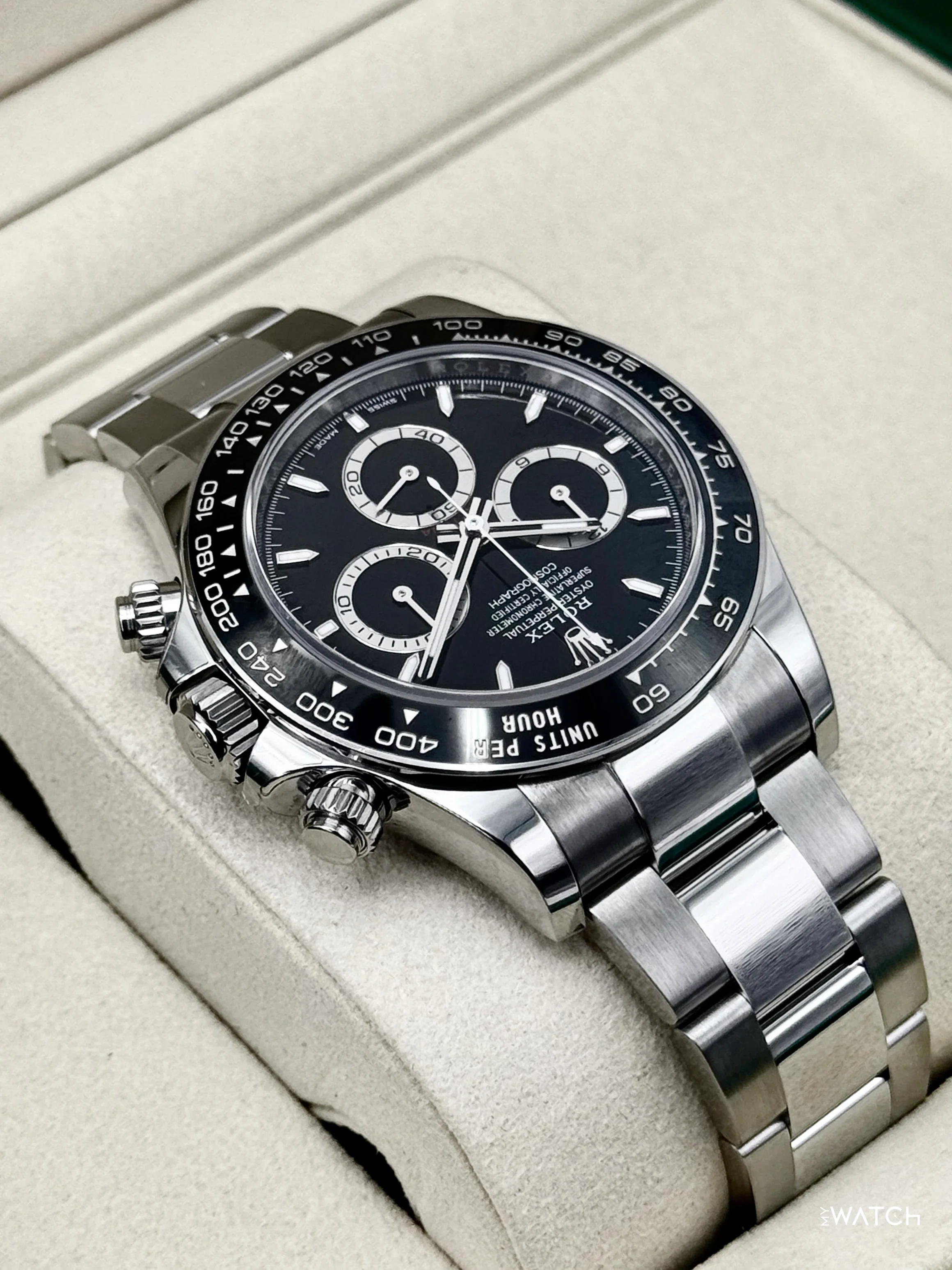 2026 Rolex Daytona 40mm 126500LN Stainless Steel Black Dial - Image 8