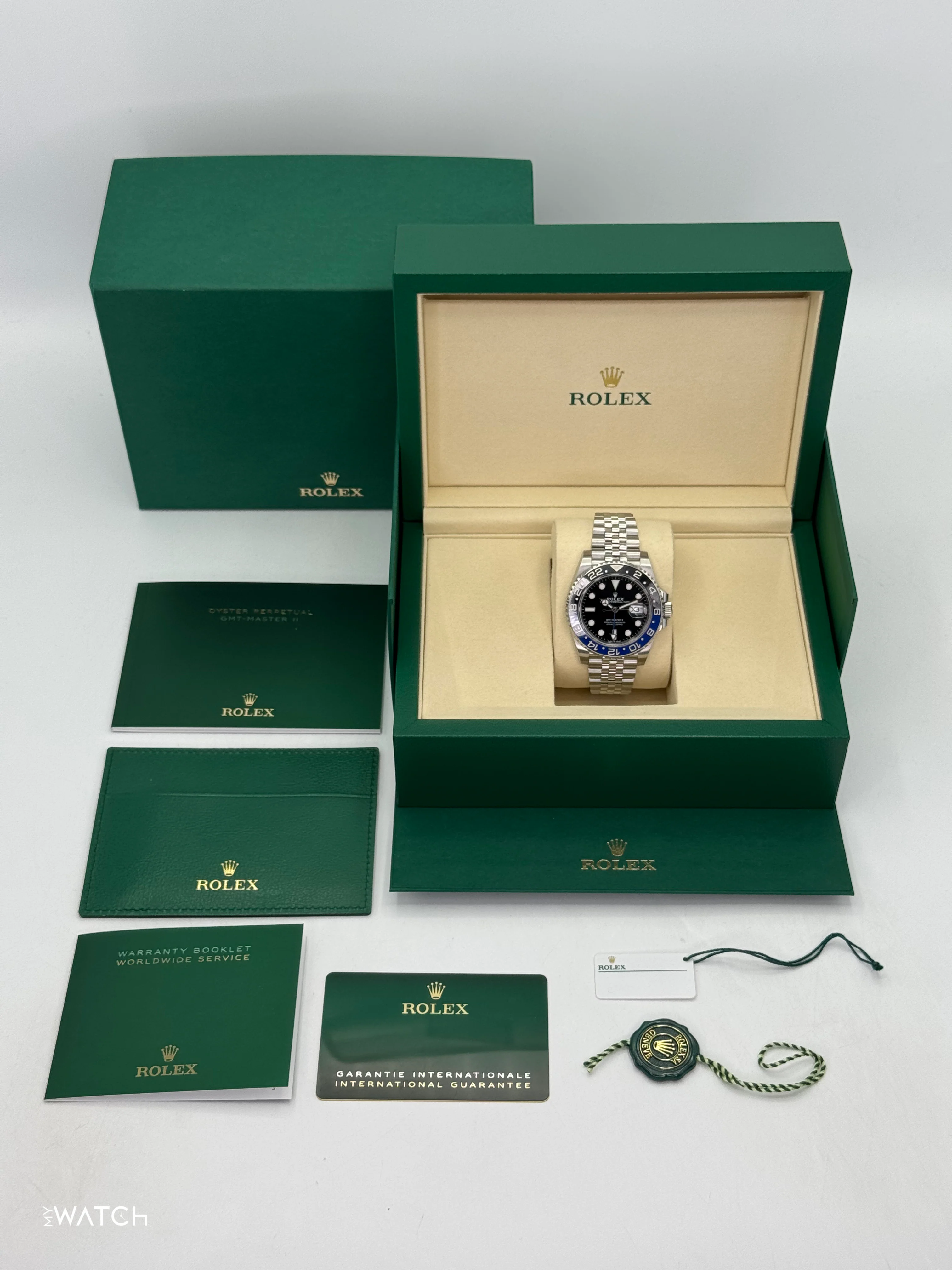 2026 Rolex GMT-Master II "Batgirl" 40mm 126710BLNR Jubilee - Image 10