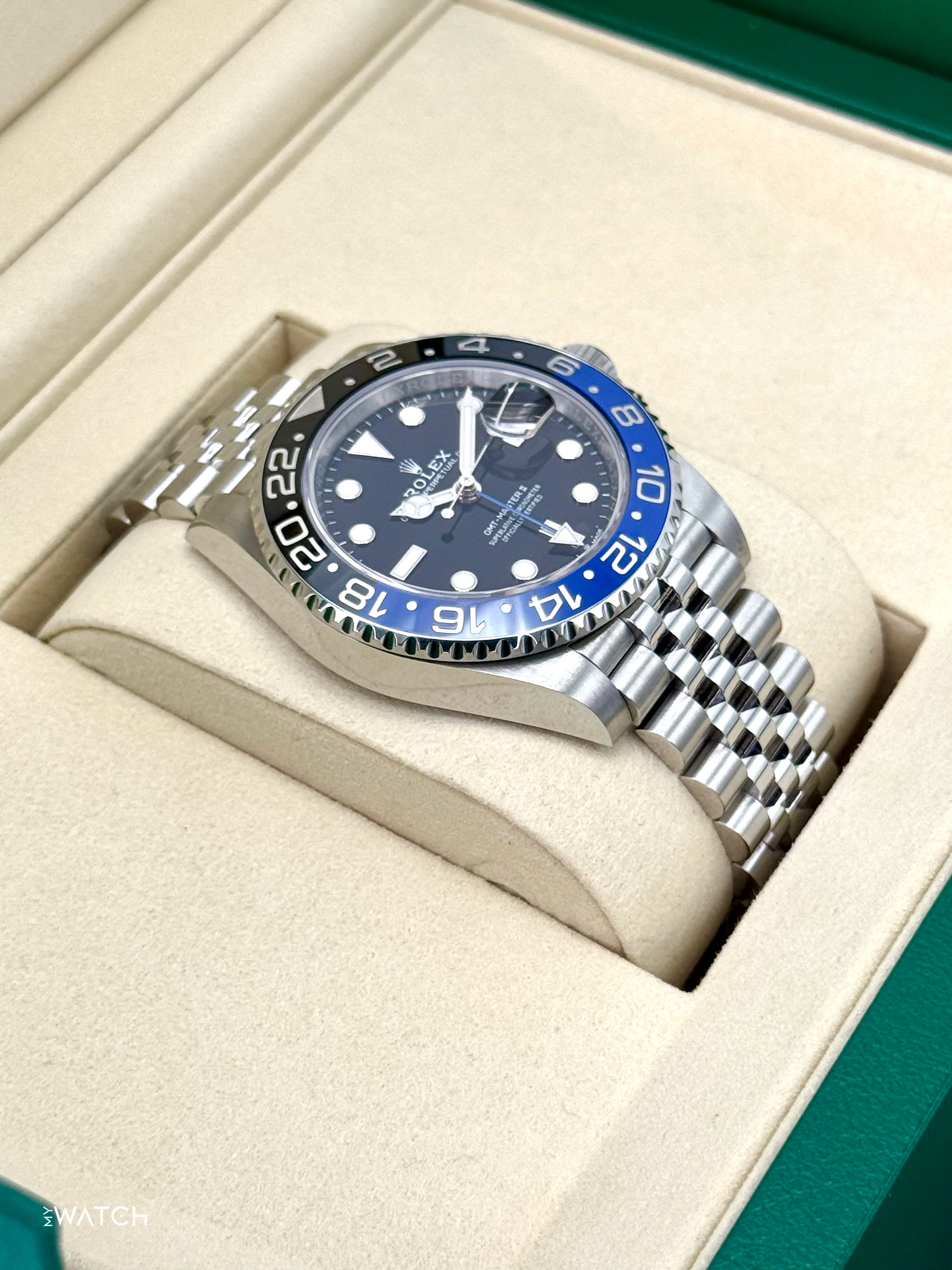 2026 Rolex GMT-Master II "Batgirl" 40mm 126710BLNR Jubilee - Image 6