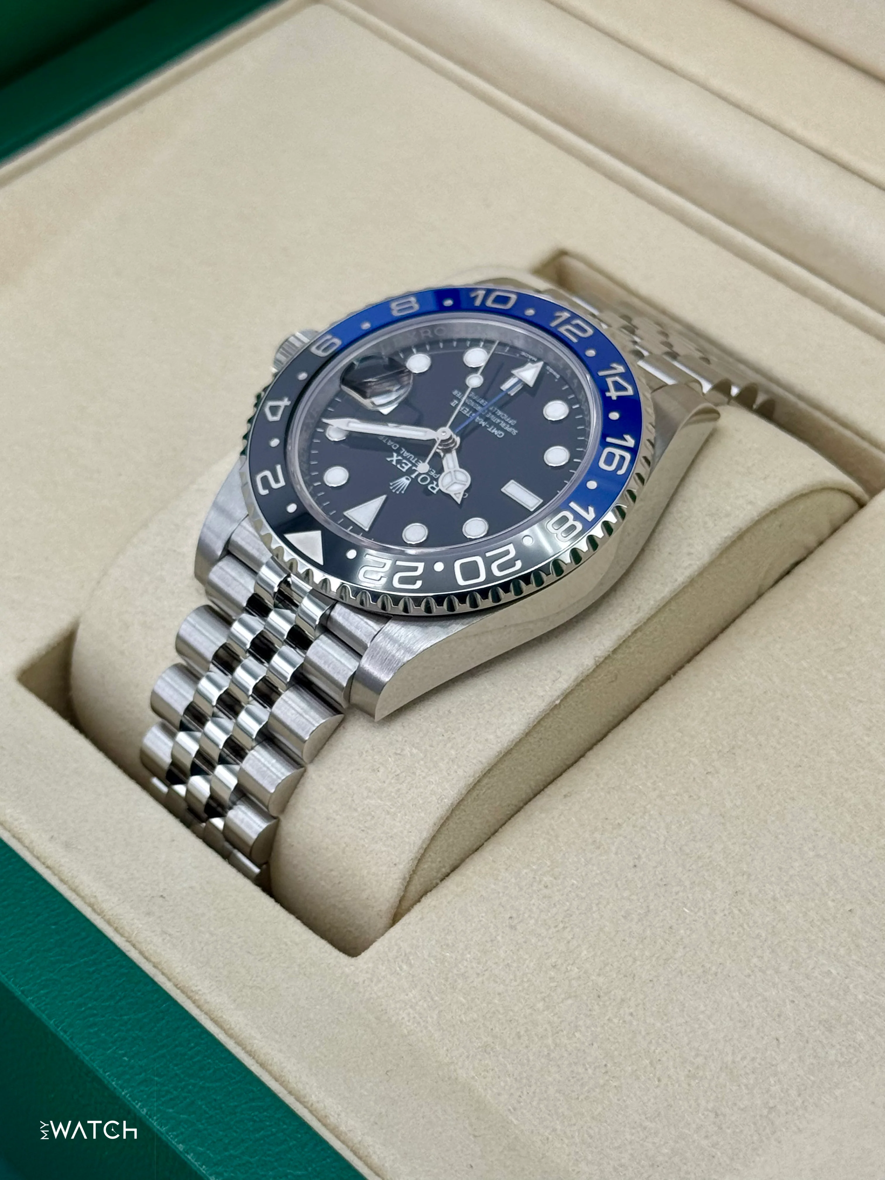 2026 Rolex GMT-Master II "Batgirl" 40mm 126710BLNR Jubilee - Image 7