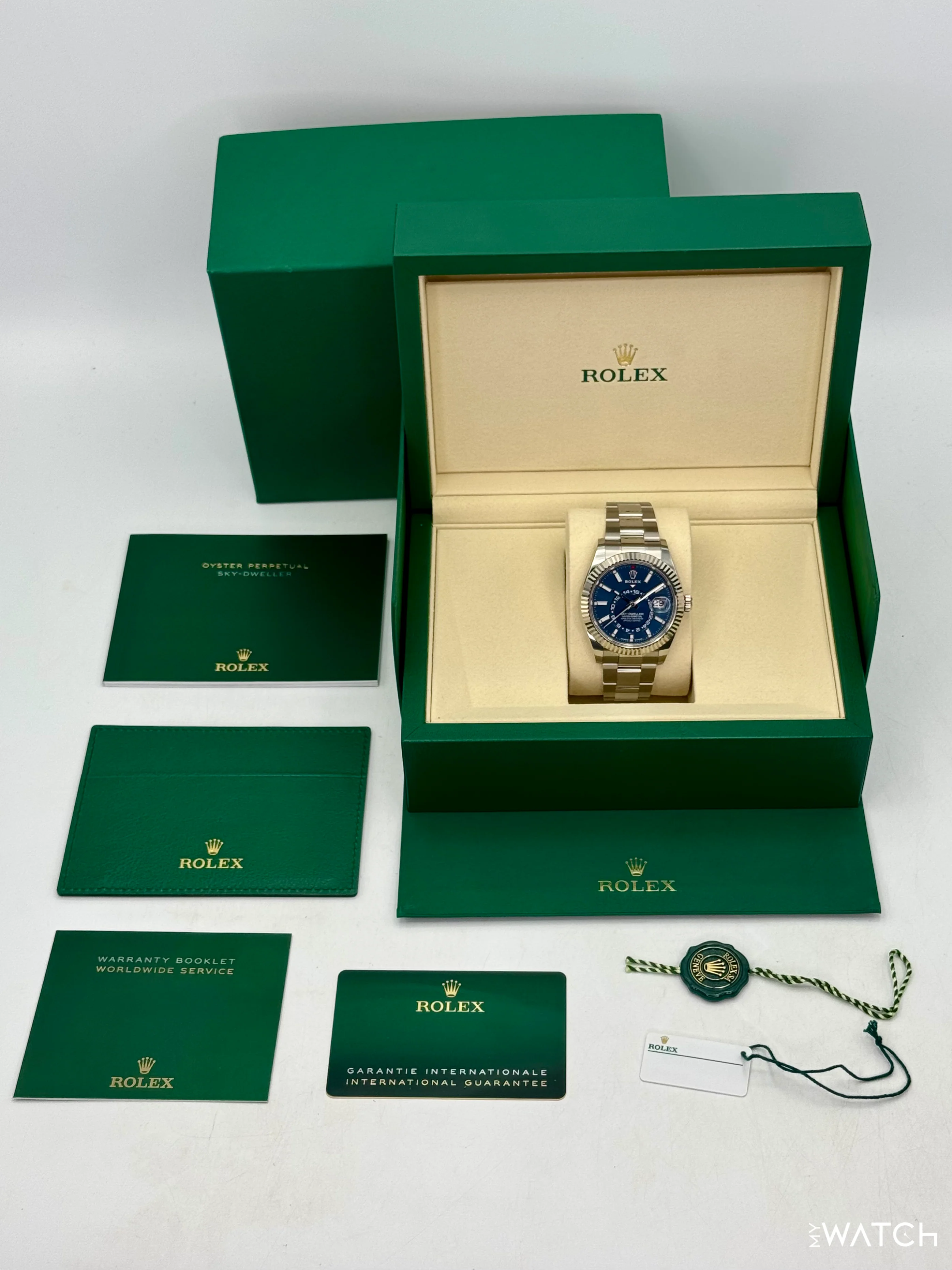 NEW 2026 Rolex Sky-Dweller 42mm 336934 Oyster Blue Dial - Image 10
