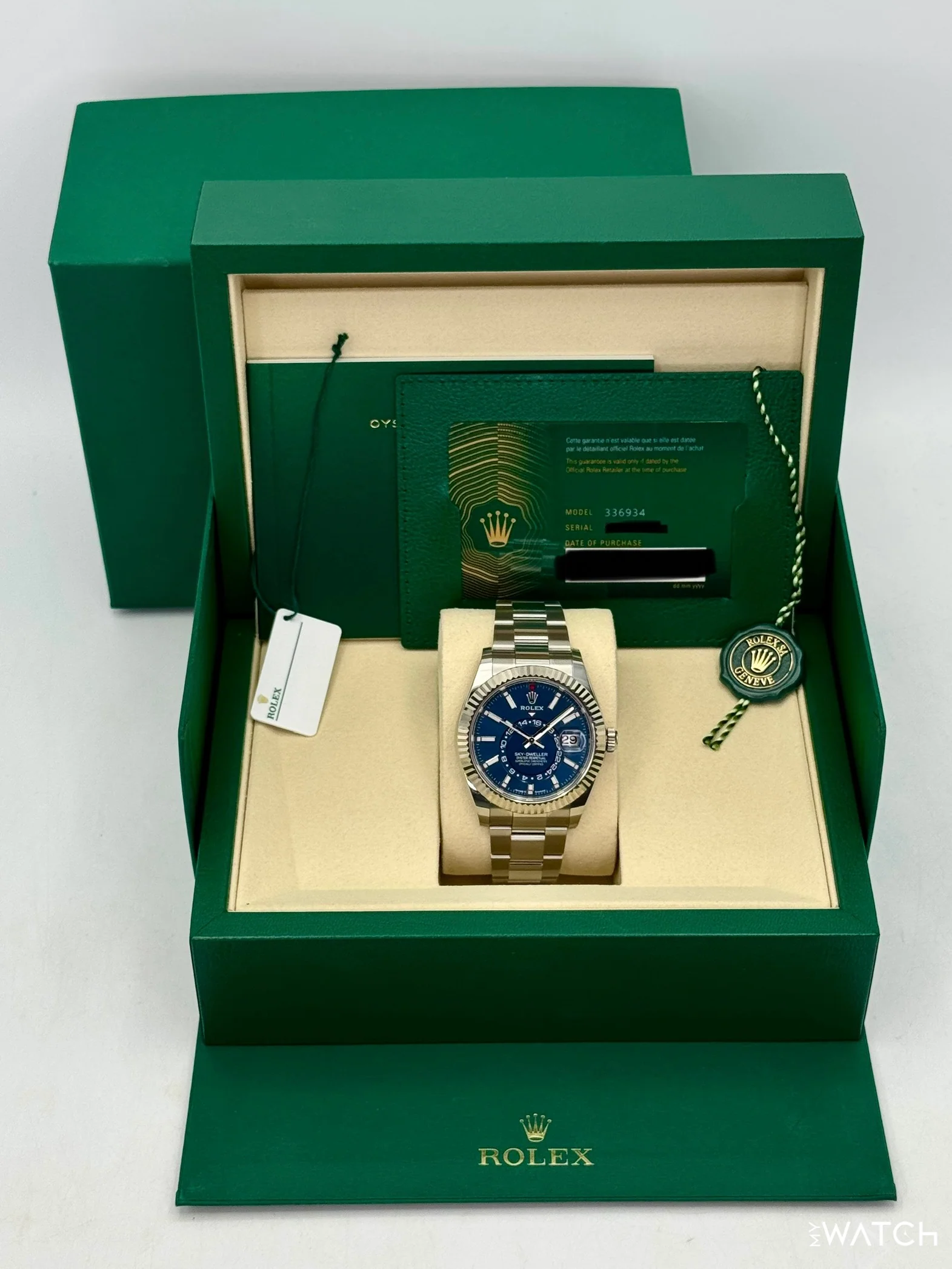 NEW 2026 Rolex Sky-Dweller 42mm 336934 Oyster Blue Dial - Image 9