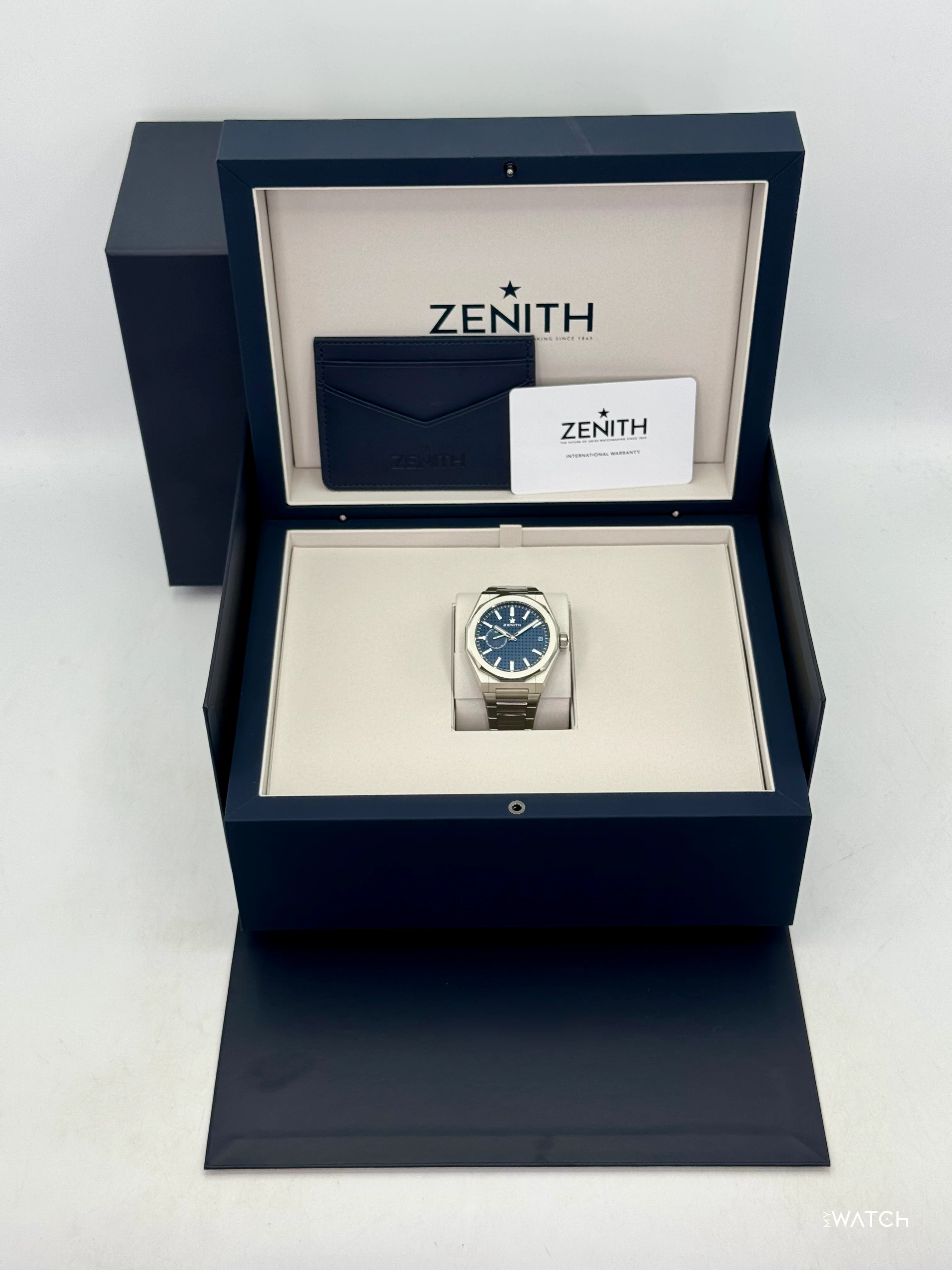 2026 Zenith Defy Skyline 41mm 03.9300.3620/51.1001 Stainless Steel Blue Dial - Image 10