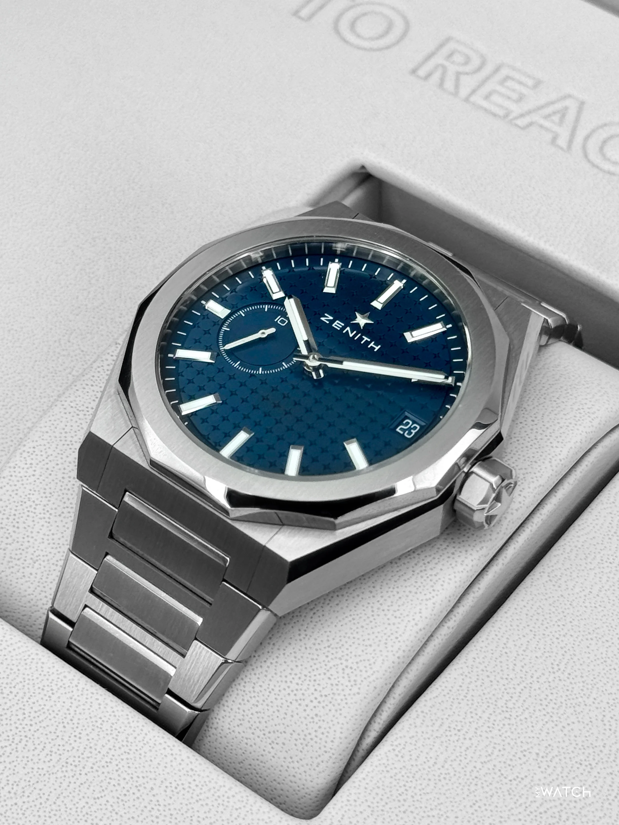 2026 Zenith Defy Skyline 41mm 03.9300.3620/51.1001 Stainless Steel Blue Dial - Image 5