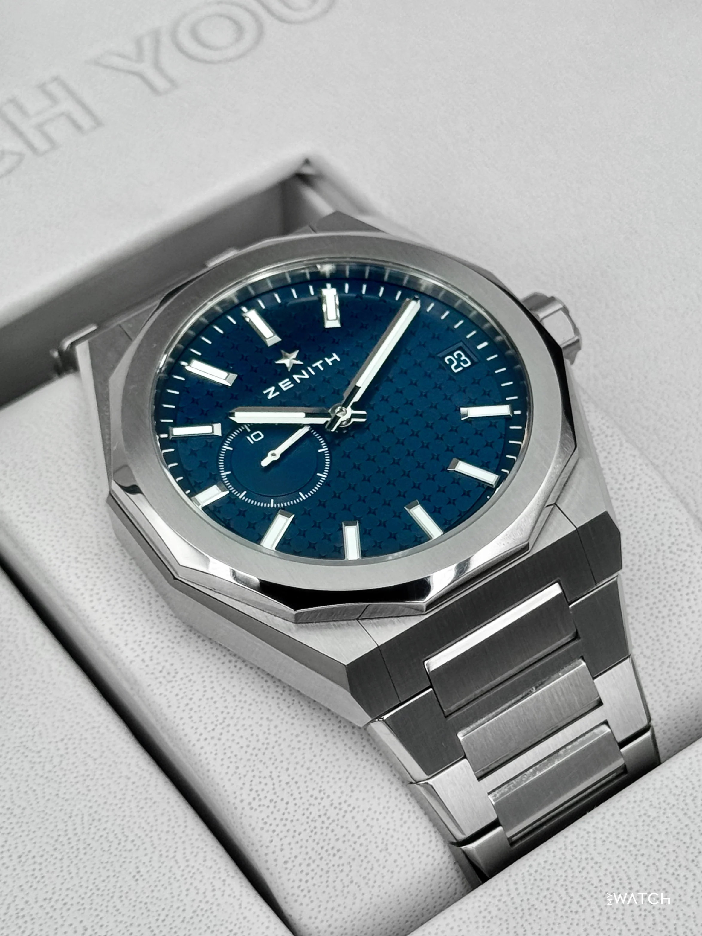 2026 Zenith Defy Skyline 41mm 03.9300.3620/51.1001 Stainless Steel Blue Dial - Image 6