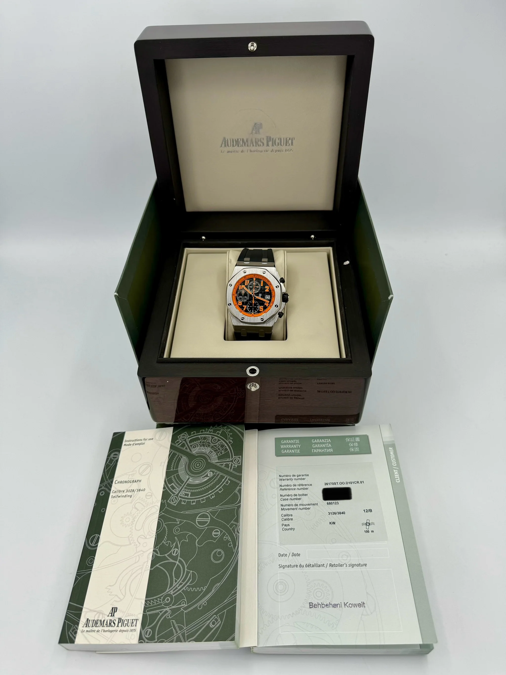 Audemars Piguet Royal Oak 42mm 26170ST  Offshore Volcano - Image 11