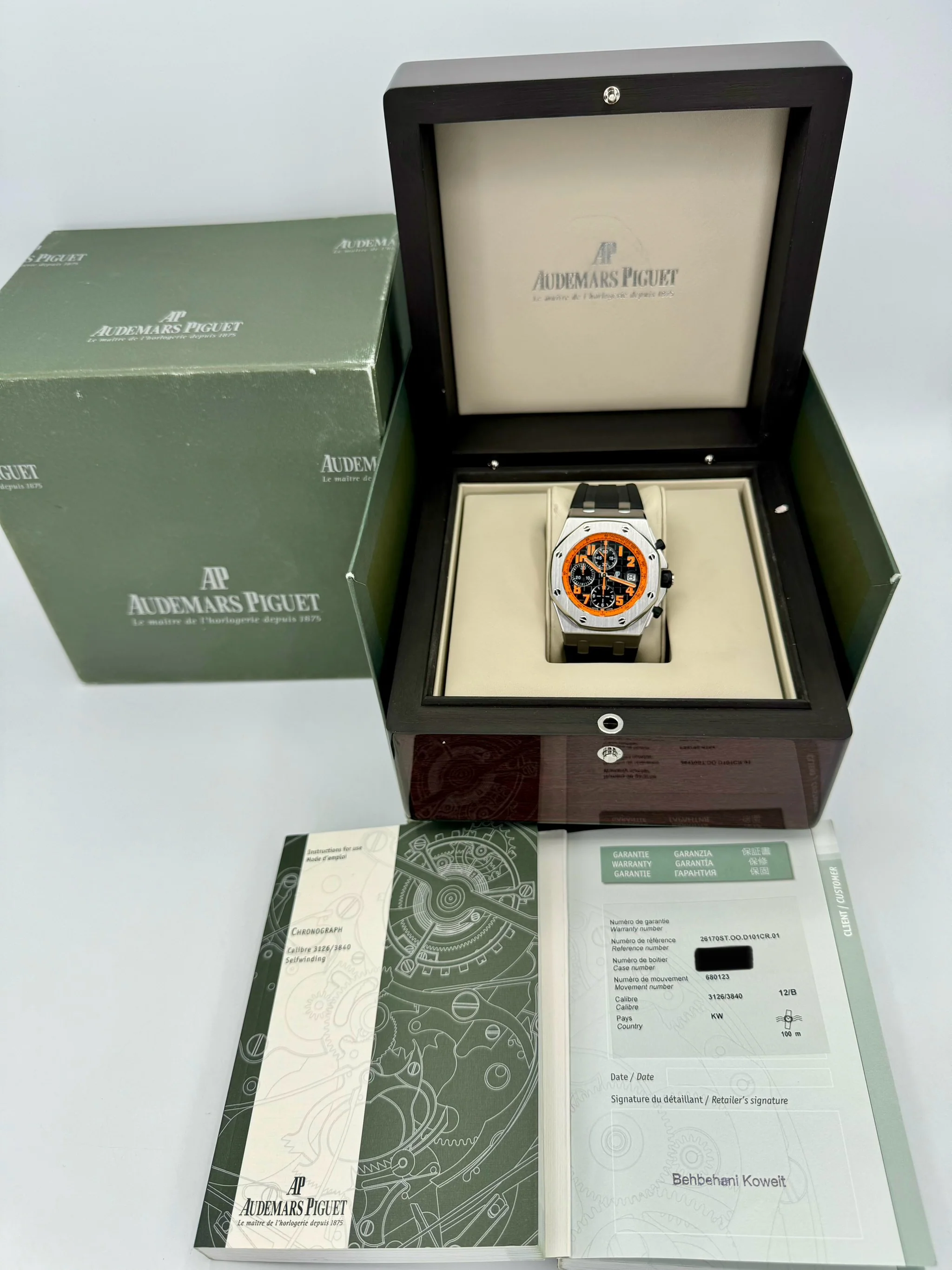 Audemars Piguet Royal Oak 42mm 26170ST  Offshore Volcano - Image 12