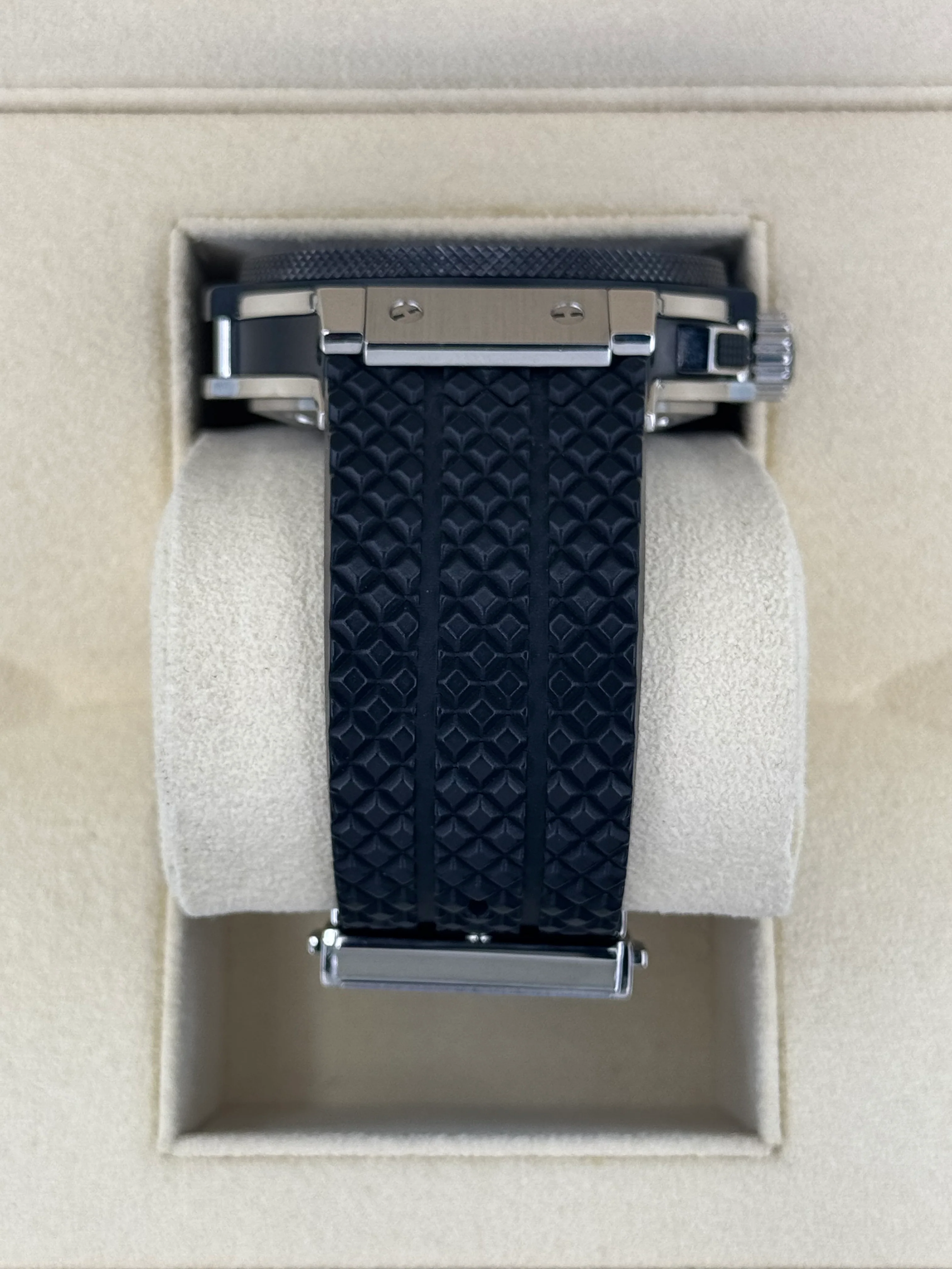 2010 Hublot Big Bang Chronograph Steele Ceramic 44mm Black Dial - Image 3