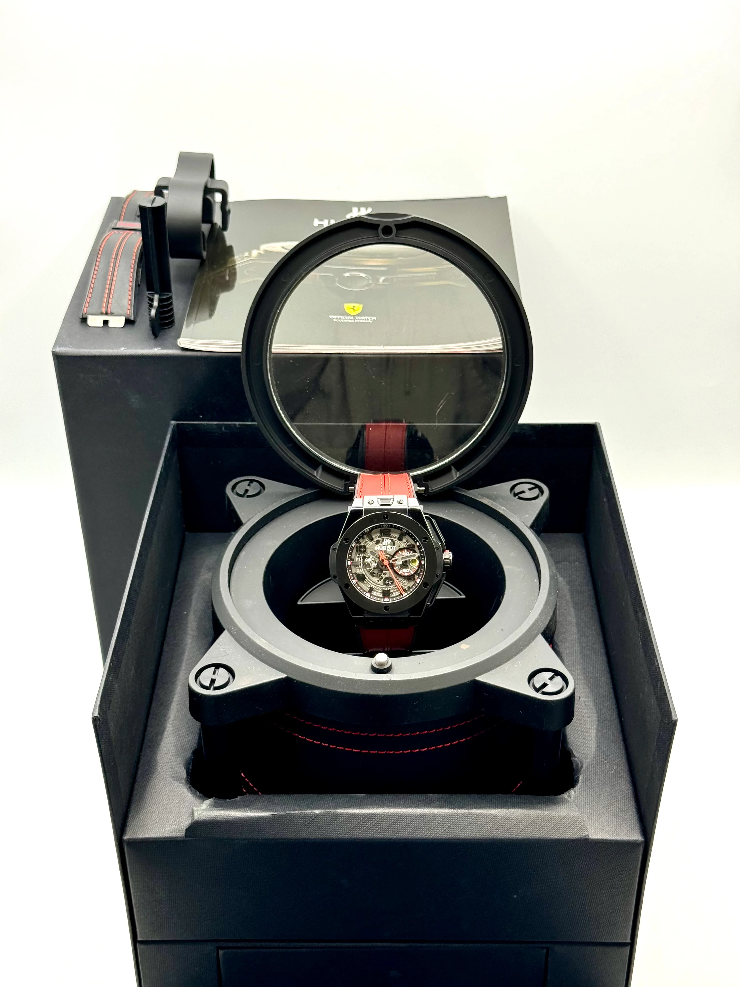 Big Bang Ferrari 45mm 401.QX.0123.VR Carbon Skeletonized Dial - Image 11
