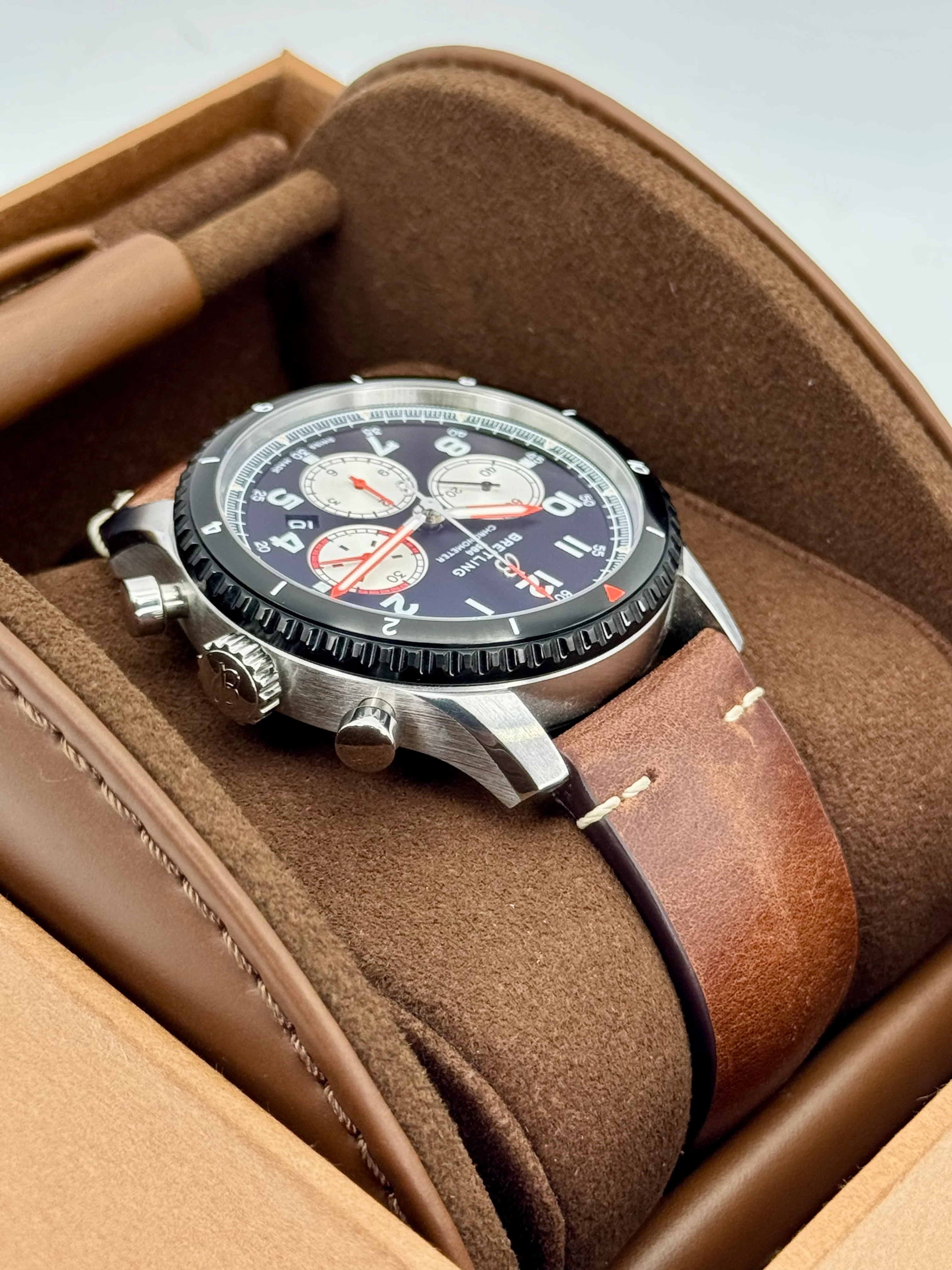 Breitling Aviator 8 B1 Chrono 43mm AB01194 Stainless Steel Black Dial - Image 8