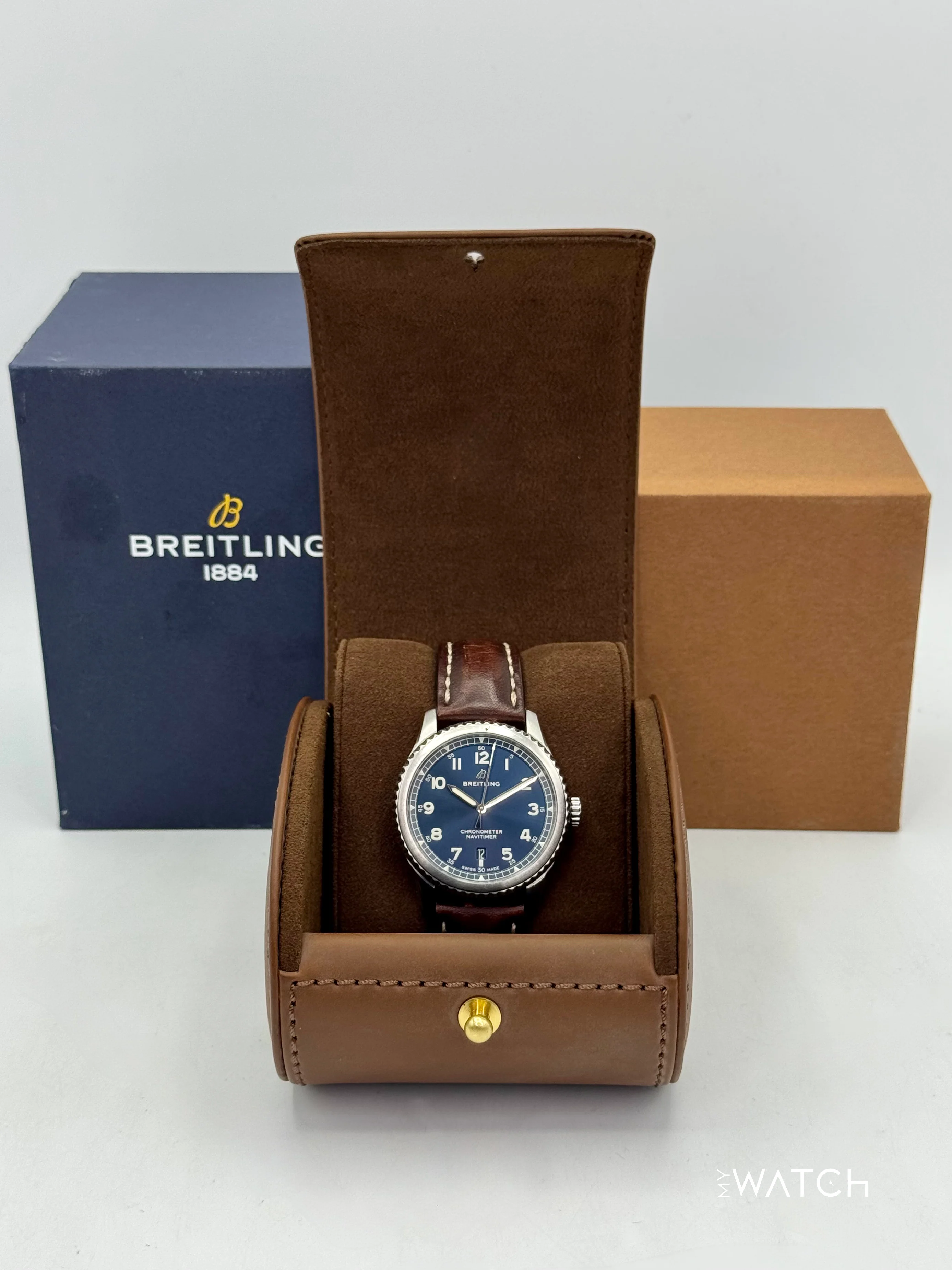 Breitling Navitimer 8 Automatic 41mm A17314101C1A1 Blue Dial - Image 10
