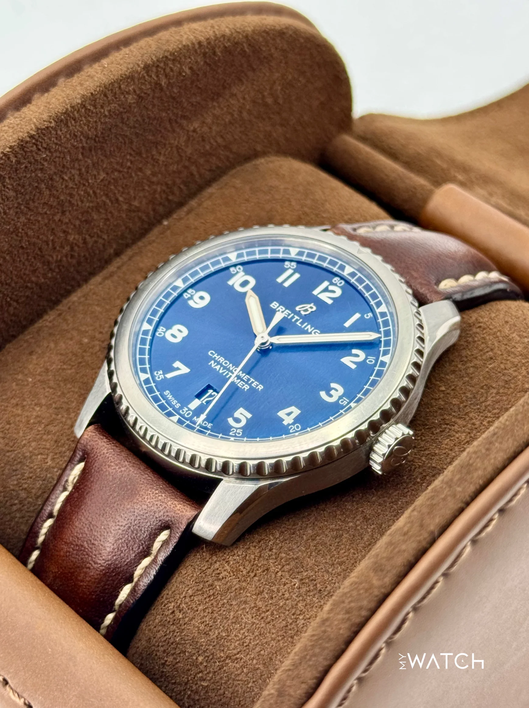 Breitling Navitimer 8 Automatic 41mm A17314101C1A1 Blue Dial - Image 5