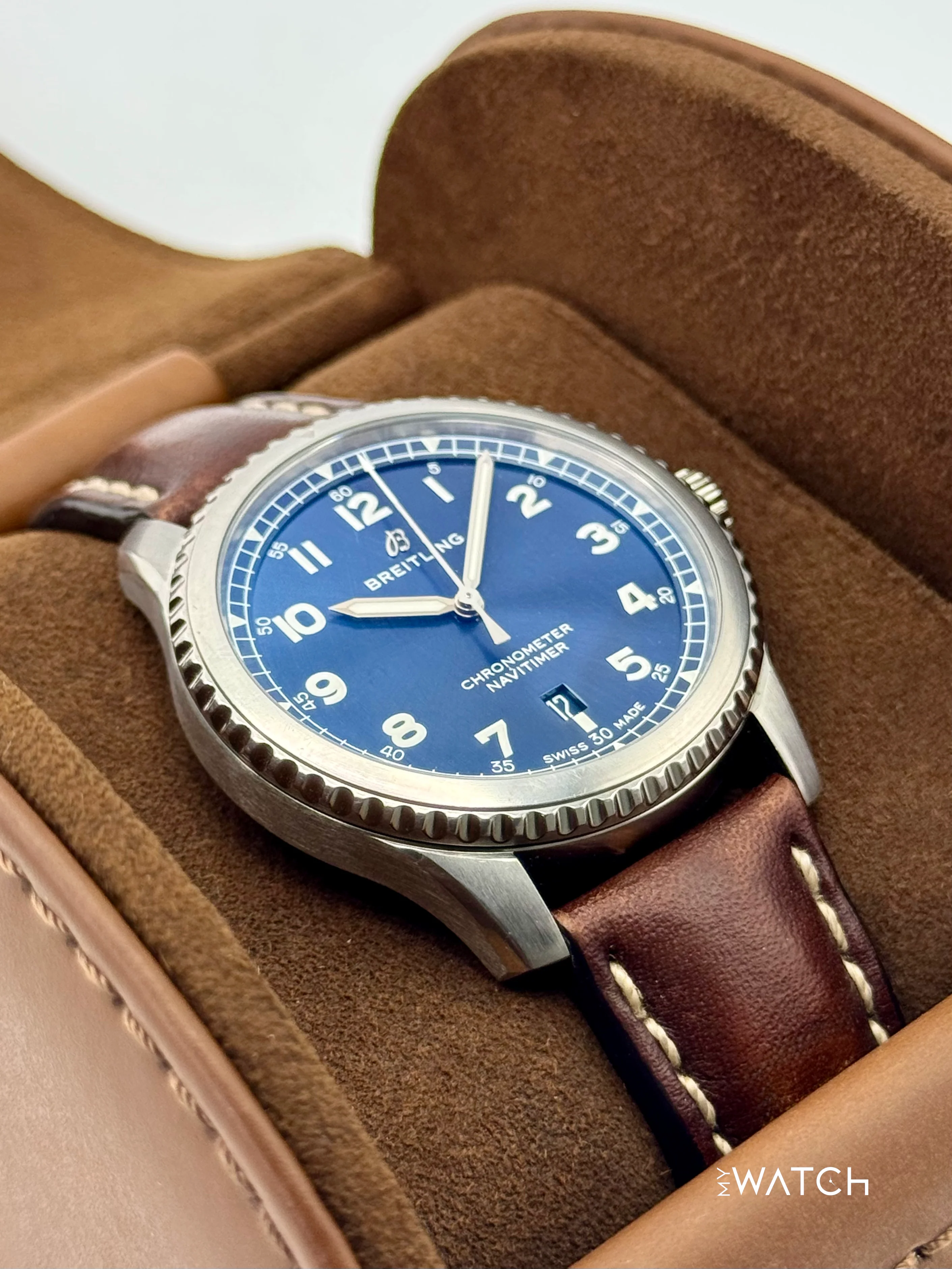 Breitling Navitimer 8 Automatic 41mm A17314101C1A1 Blue Dial - Image 6