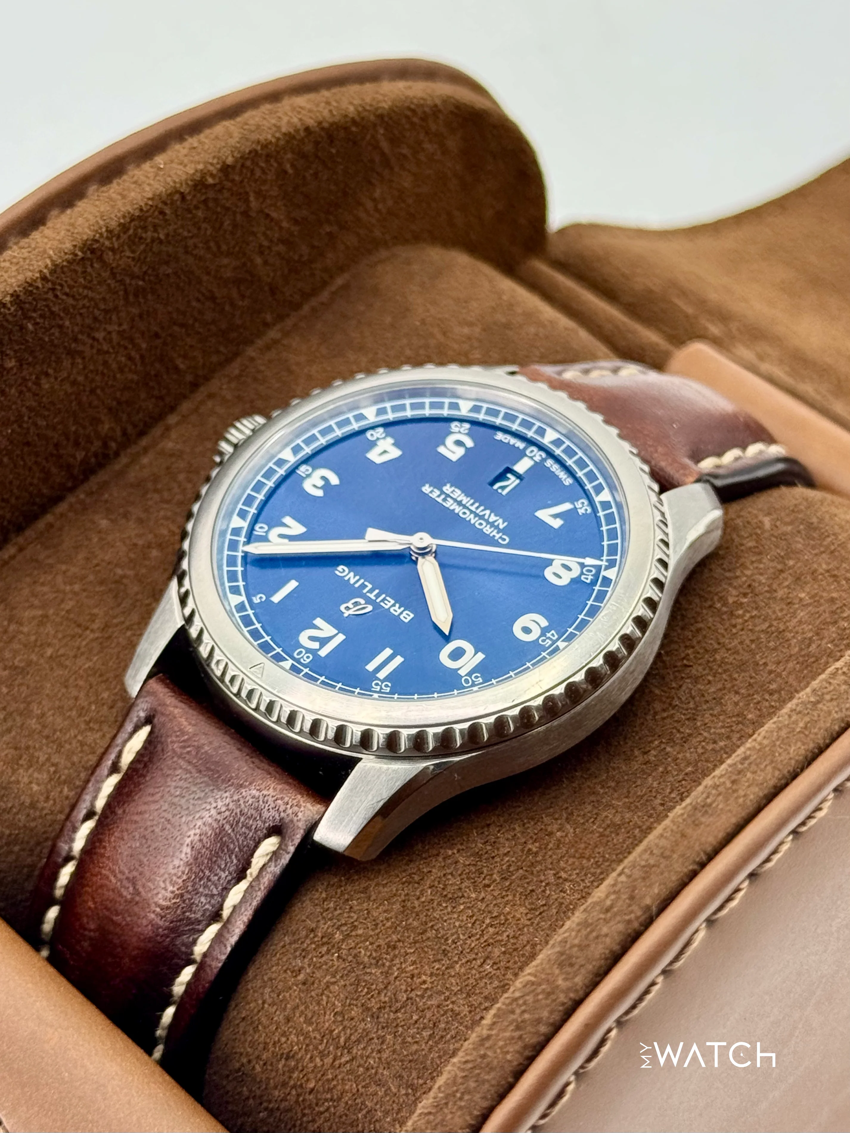 Breitling Navitimer 8 Automatic 41mm A17314101C1A1 Blue Dial - Image 7