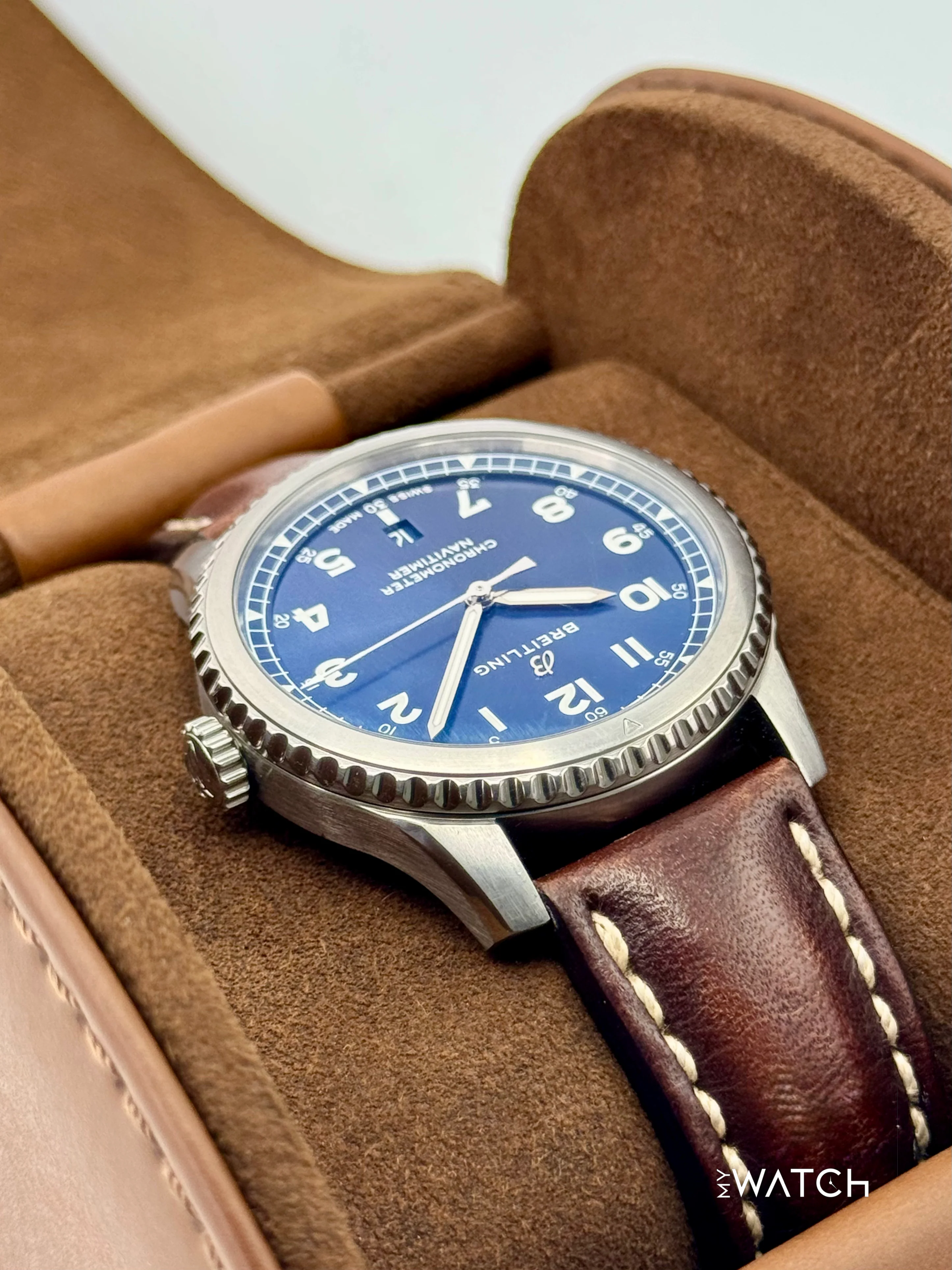Breitling Navitimer 8 Automatic 41mm A17314101C1A1 Blue Dial - Image 8