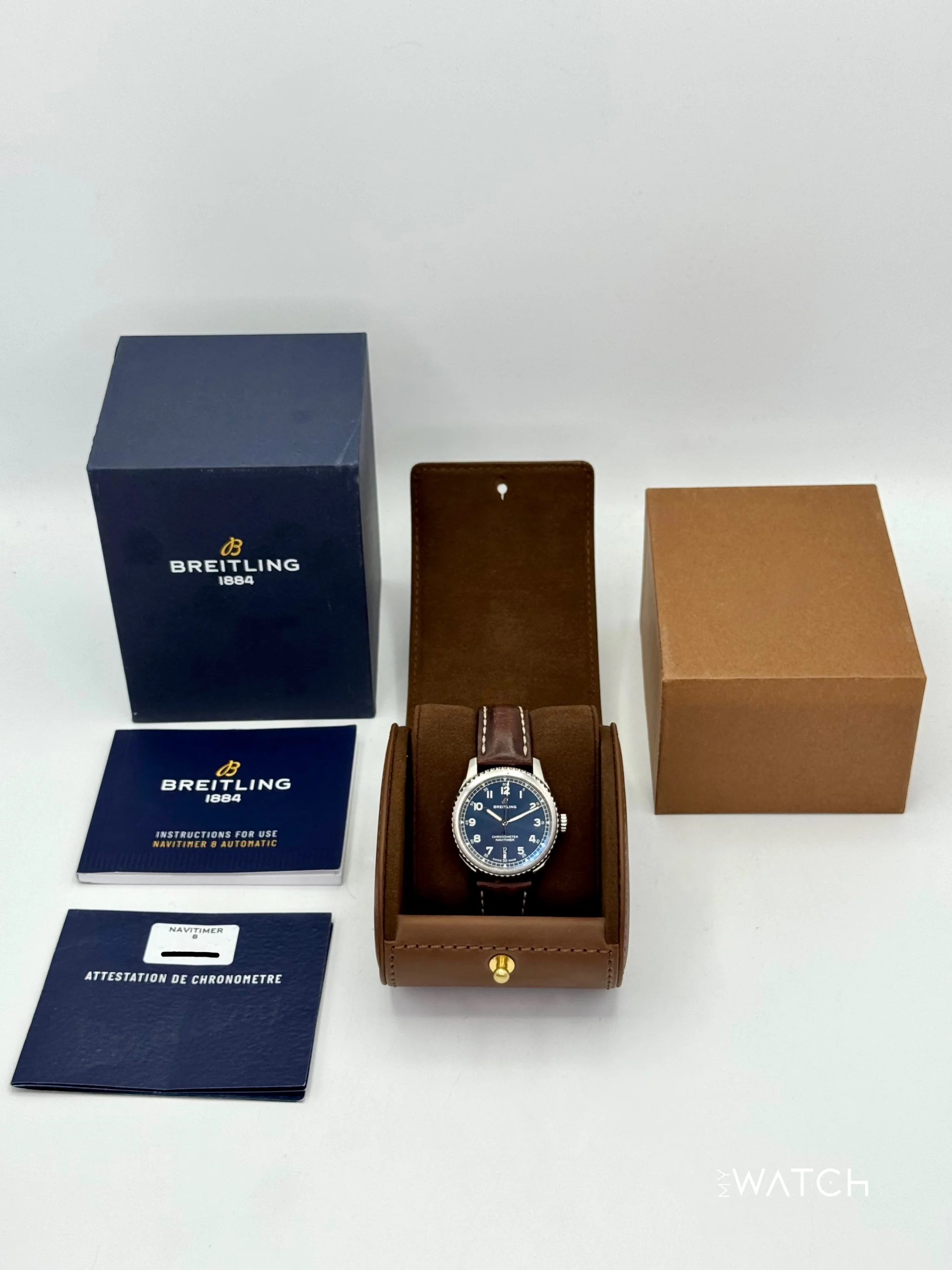 Breitling Navitimer 8 Automatic 41mm A17314101C1A1 Blue Dial - Image 9