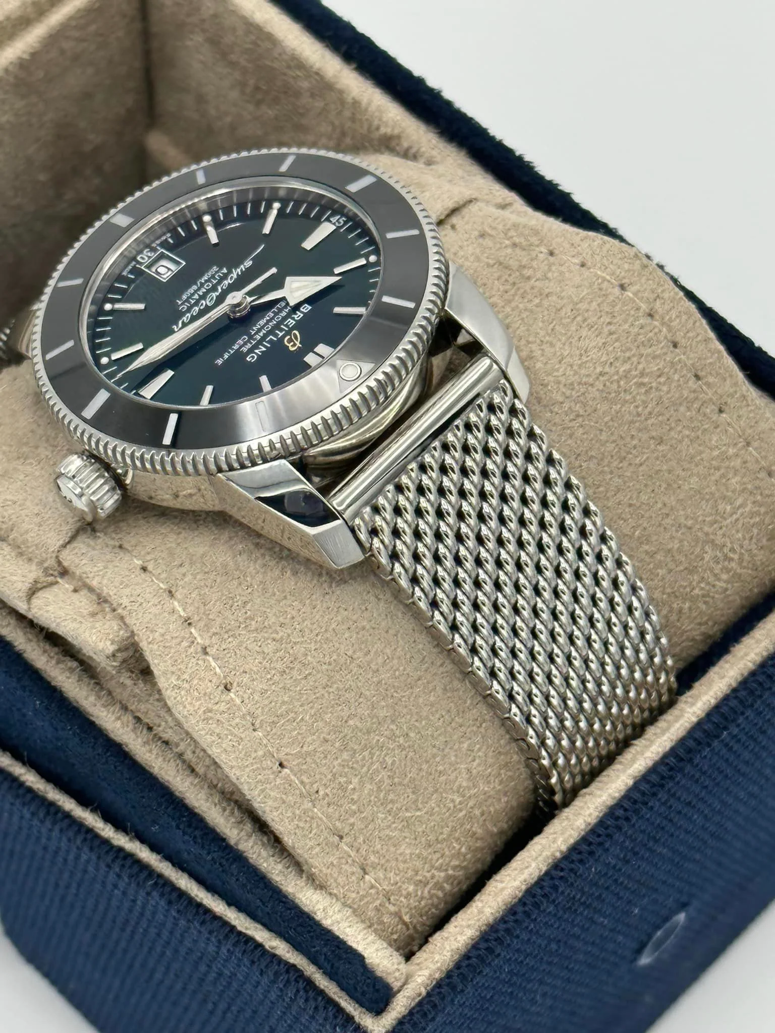 2023 Breitling Superocean Heritage 42mm AB2010 Green Dial - Image 5